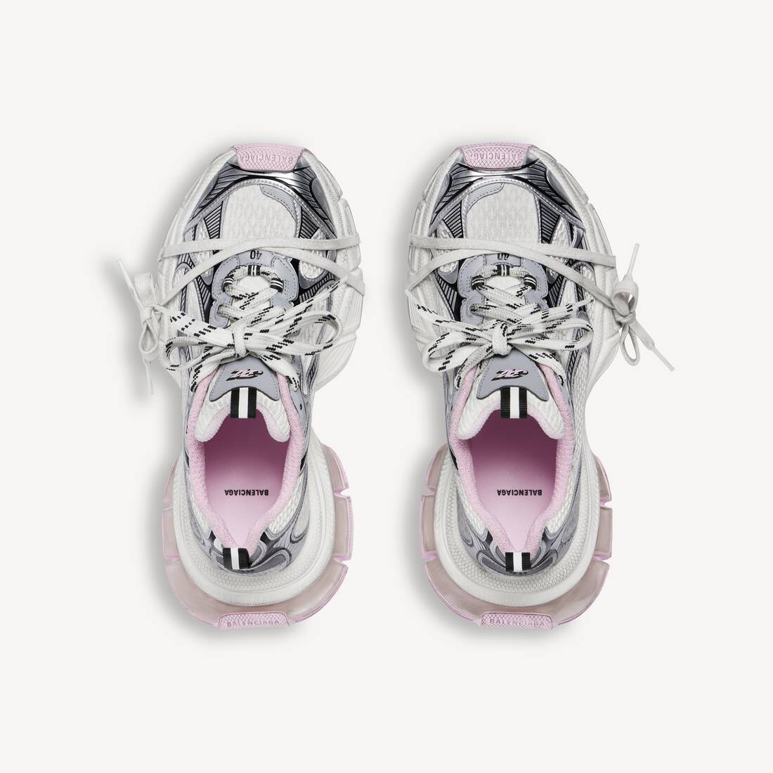 ホワイト/ピンク/ブラック の ウィメンズ 3xl Gel Clearsole