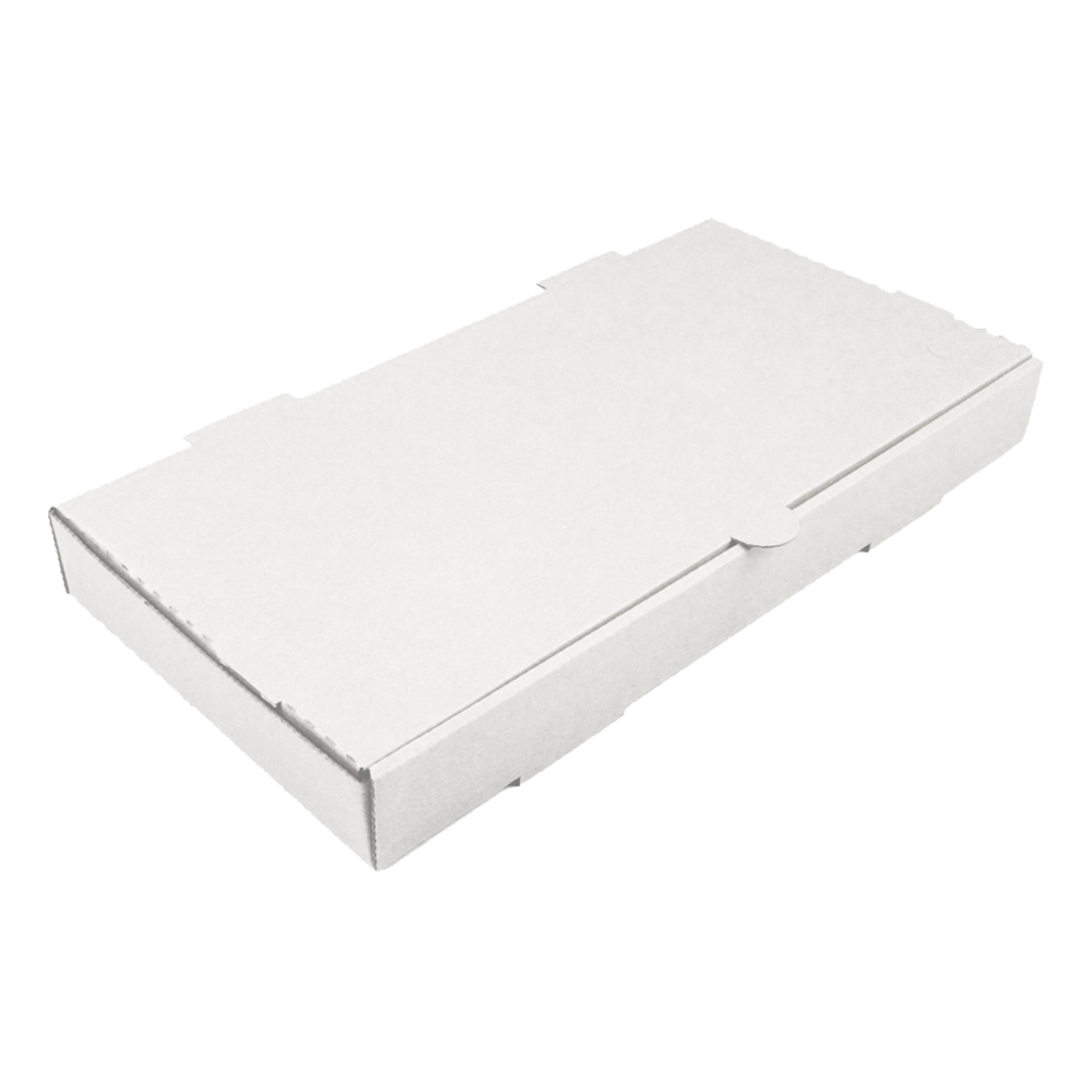 Whalen DPSY1812KW Rectangle Pizza Box, White/Kraft, Carboard - 18