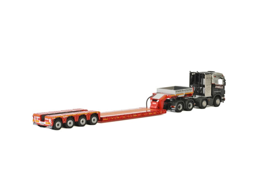 WSI 1/50 SCANIA R5 HIGHLINE 8X4 LOWLOADER EURO - 4 AXLE O'NEILLS