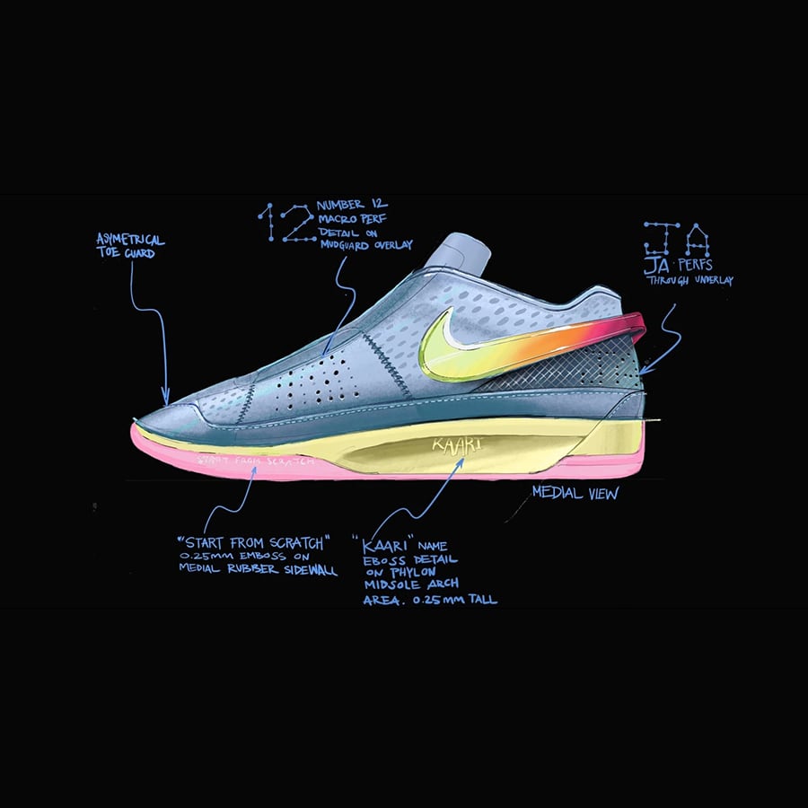 Nike Ja 1 GS ジャ・モラント ジャ1 キッズ DX2294-802