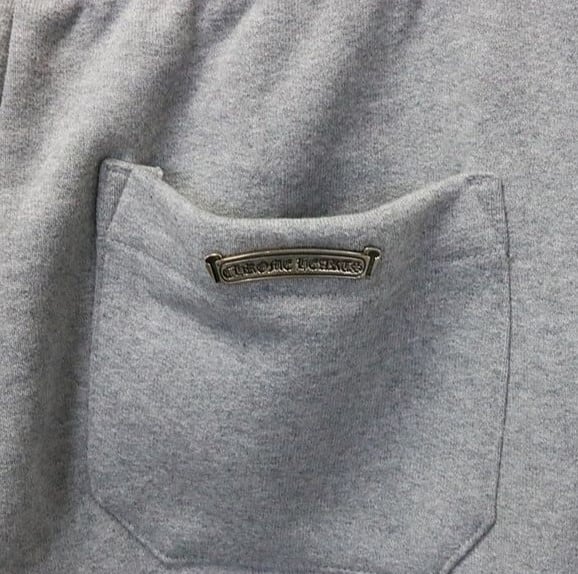 CHROME HEARTS クロムハーツ Y NOT クロス パッチ スウェット パンツ