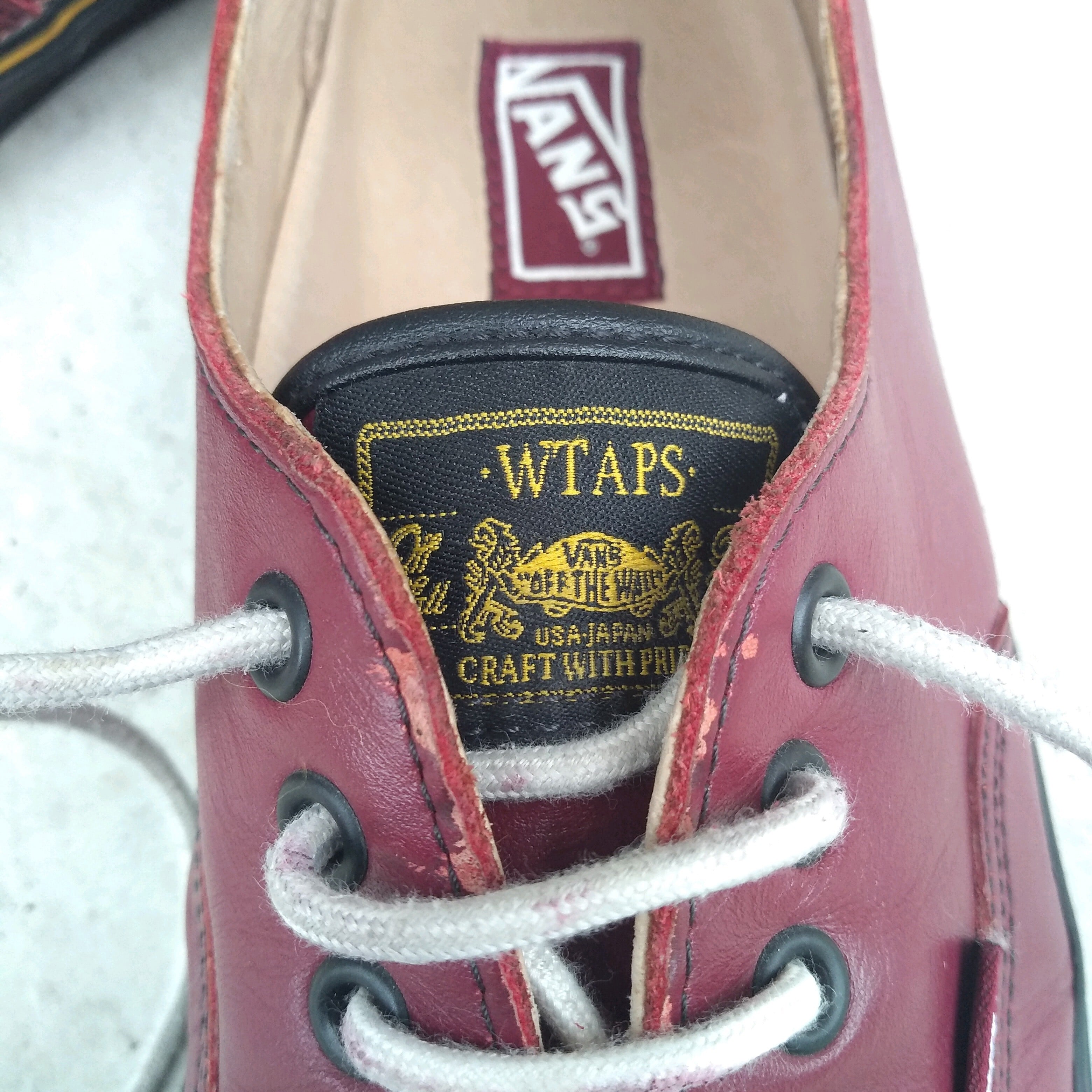 バンズ/ヴァンズ × ダブルタップスWTAPS/vans syndicate authentic