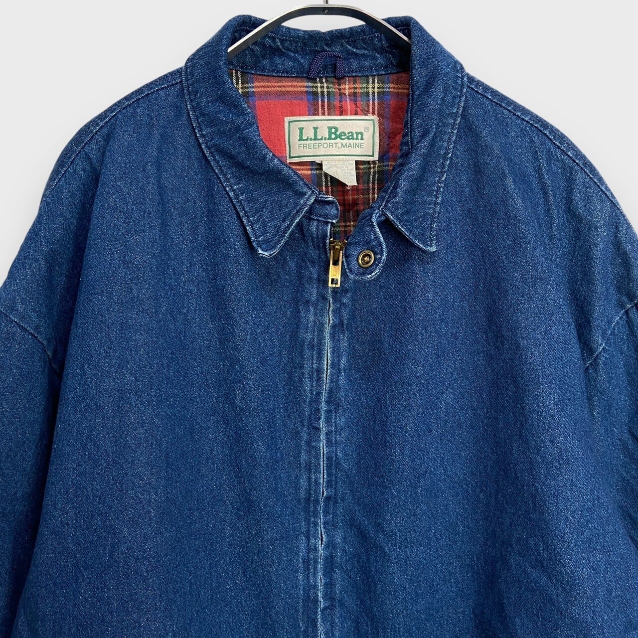 80s USA製 L.L.Bean スウィングトップ 裏地付き インディゴ XL | 古着