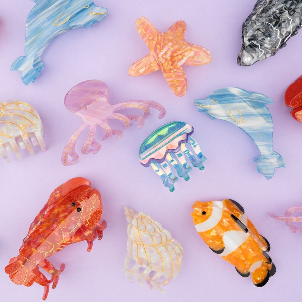 RESTOCK*【Coucou Suzette】HAIR CLAW -Splash collection インポート
