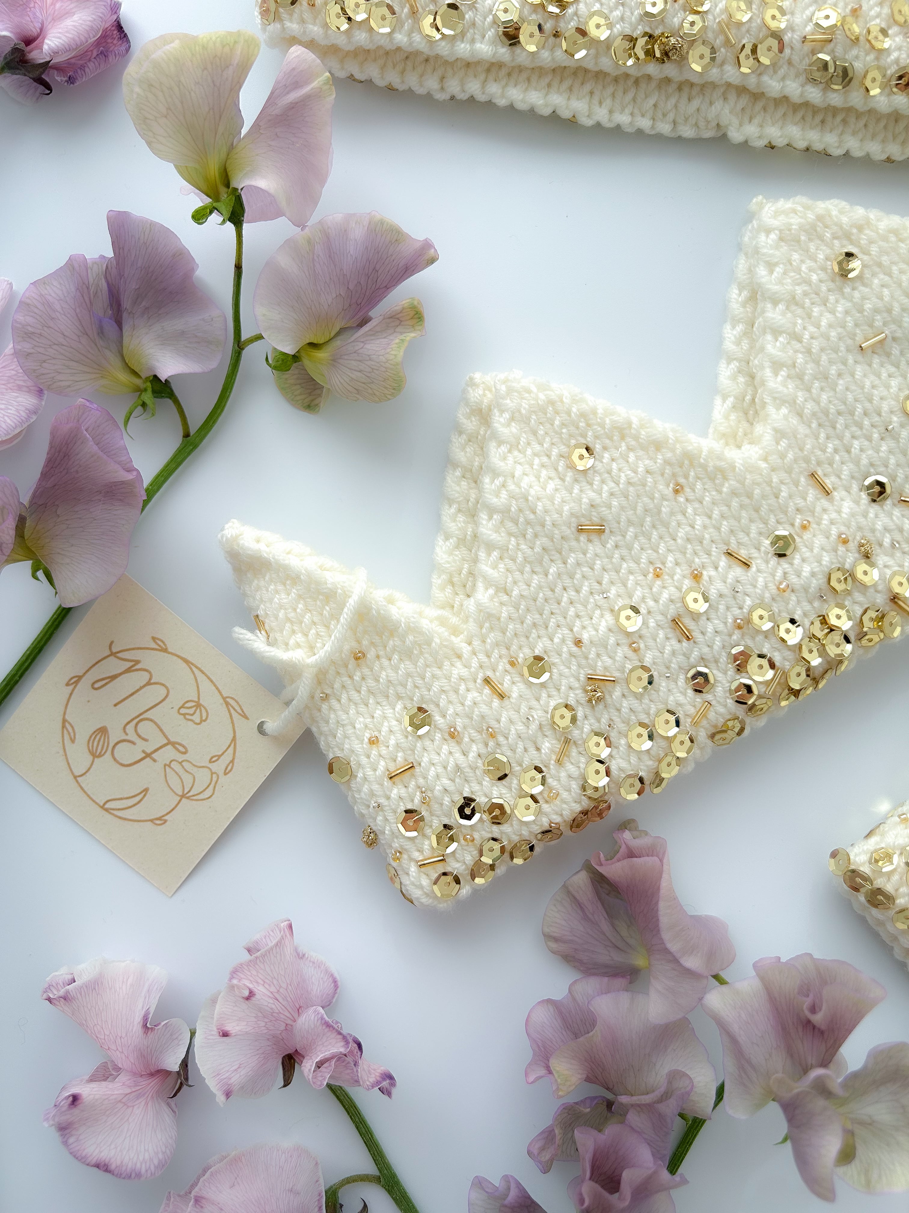 Last1【セット割】Meadow Flower / sequin crown（2-5y） | chamo