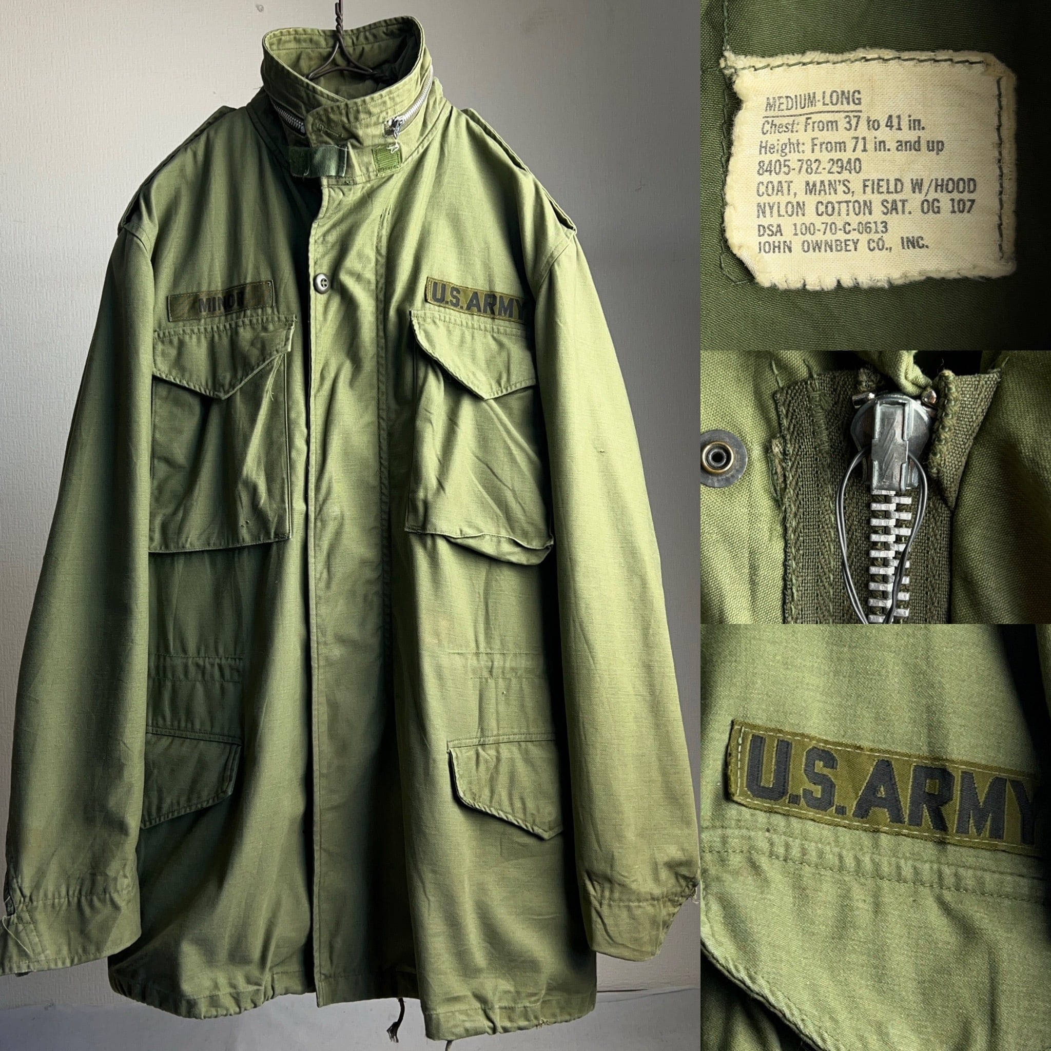 70's U.S.ARMY M-65 Field Jacket 2nd 70年代 米軍 フィールド