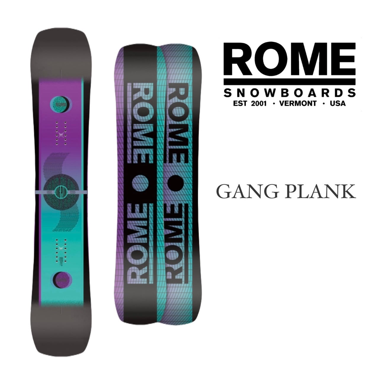 24-25モデル . ROME SDS . 『 GANG PLANK 』. ローム エスディーエス