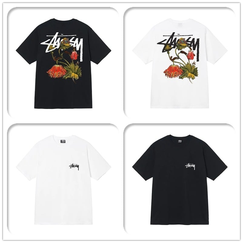 STUSSY WITHERED FLOWER 半袖Tシャツ | street＊style
