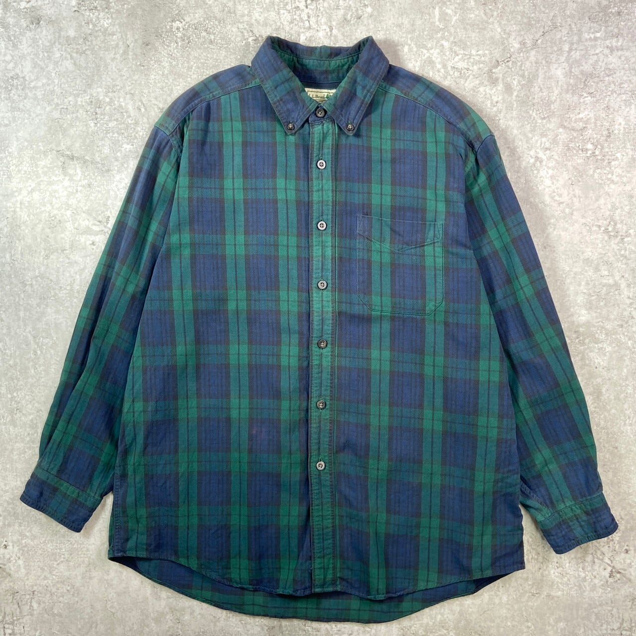 L.L.Bean エルエルビーン ブラックウォッチ チェックシャツ フランネル