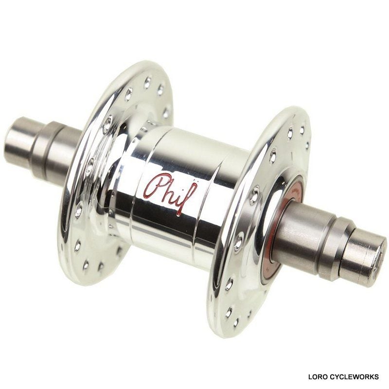 Philwood Brompton Front Hub_Silver/28H | LORO ONLINE STORE