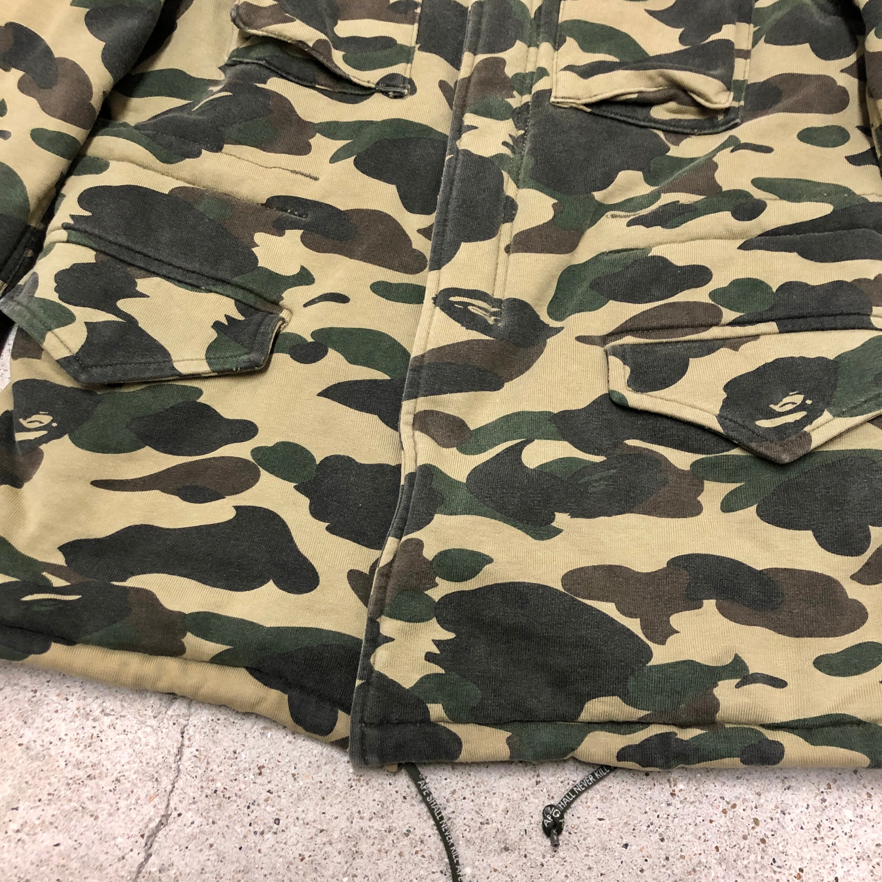 90～00s A BATHING APE/M-65/Military Jacket/初期タグ/スナイパータグ