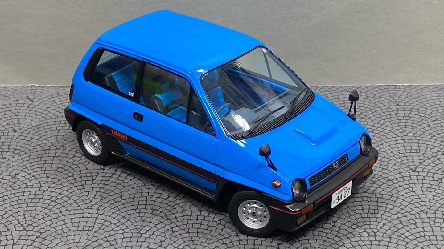 1/24 ホンダ シティ ターボ用 純正鉄ちん/タイヤセット | Yoshida