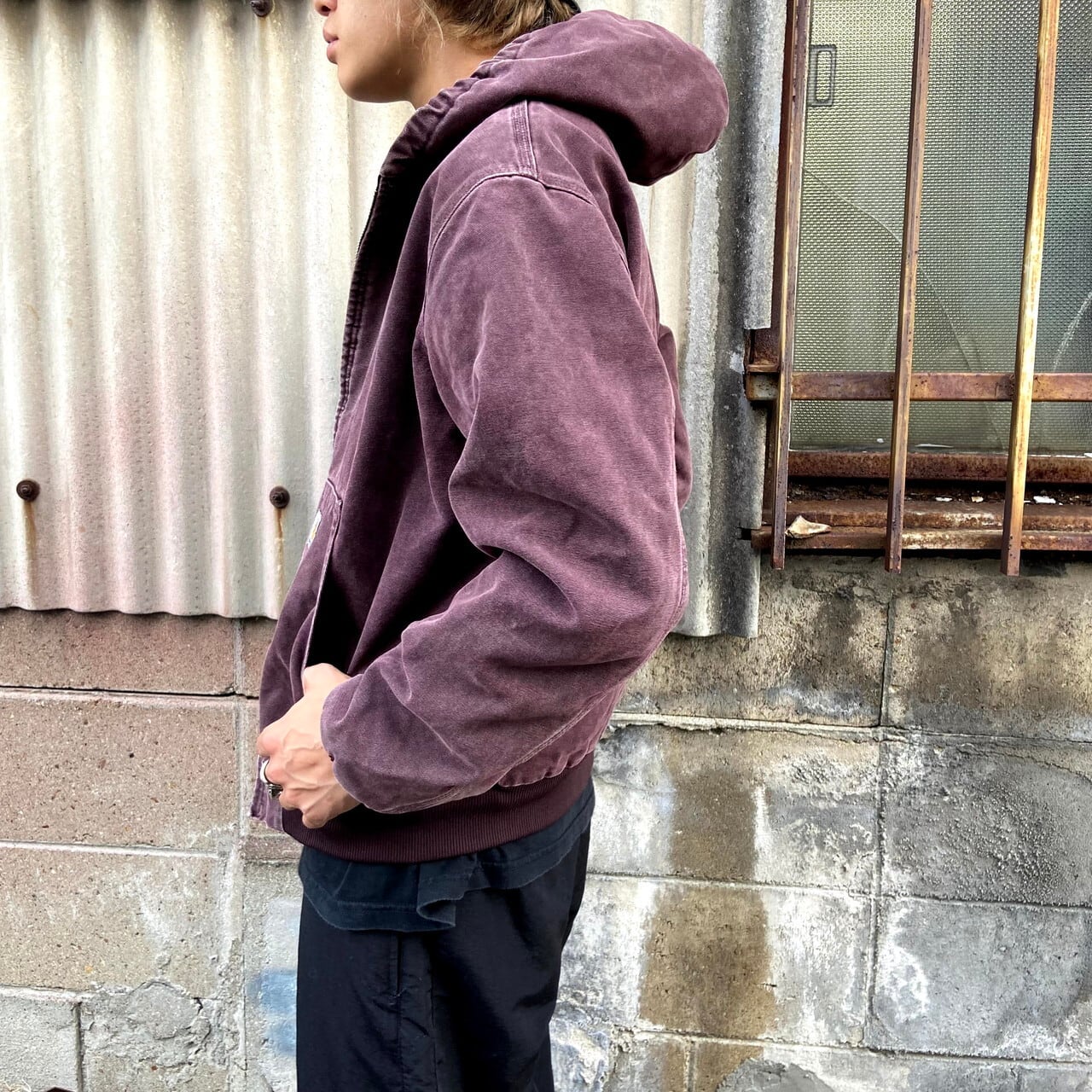 USA製 80年代 Carhartt カーハート アクティブジャケット メンズM相当