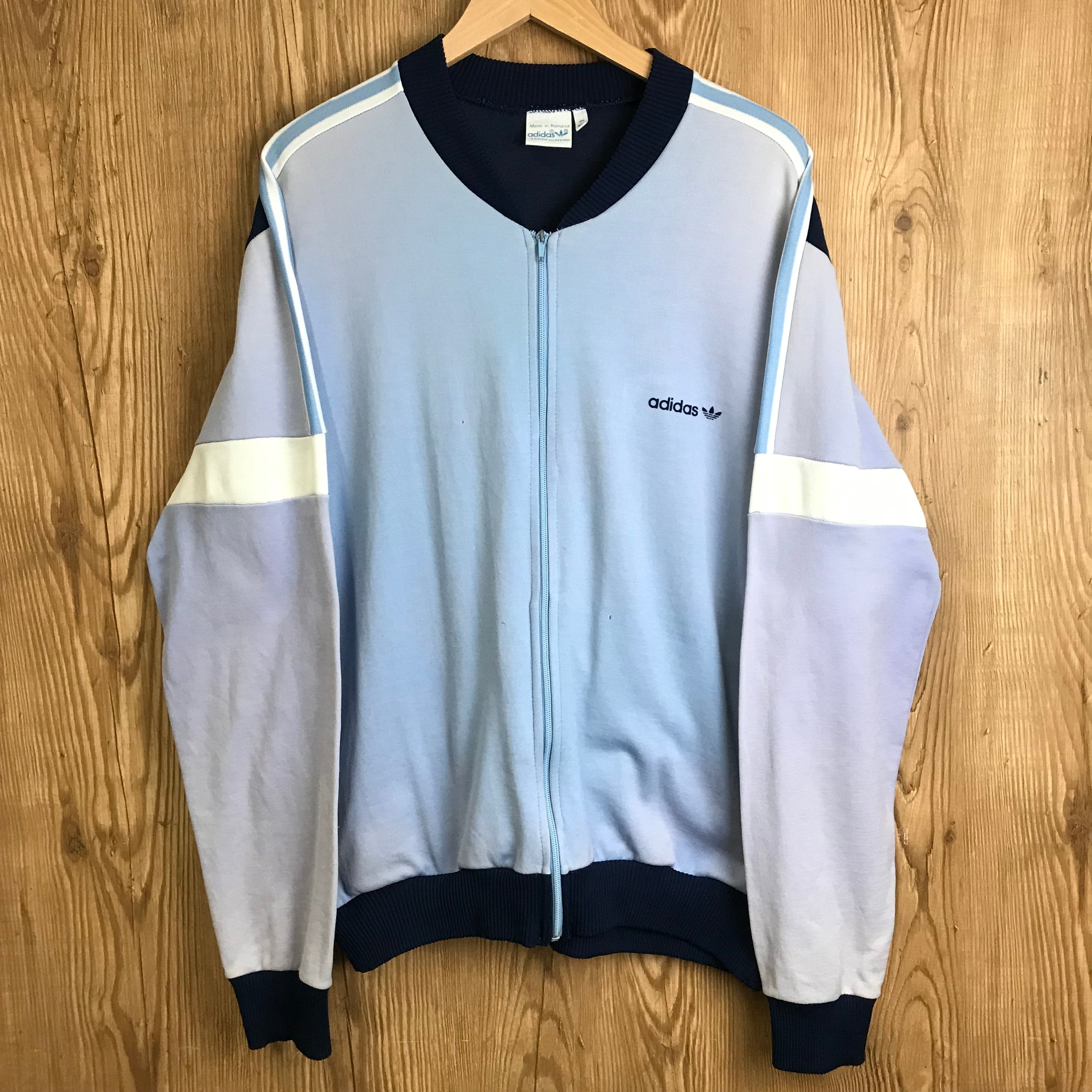 ルーマニア製 70s adidas TRACK JACKET アディダス トラックジャケット