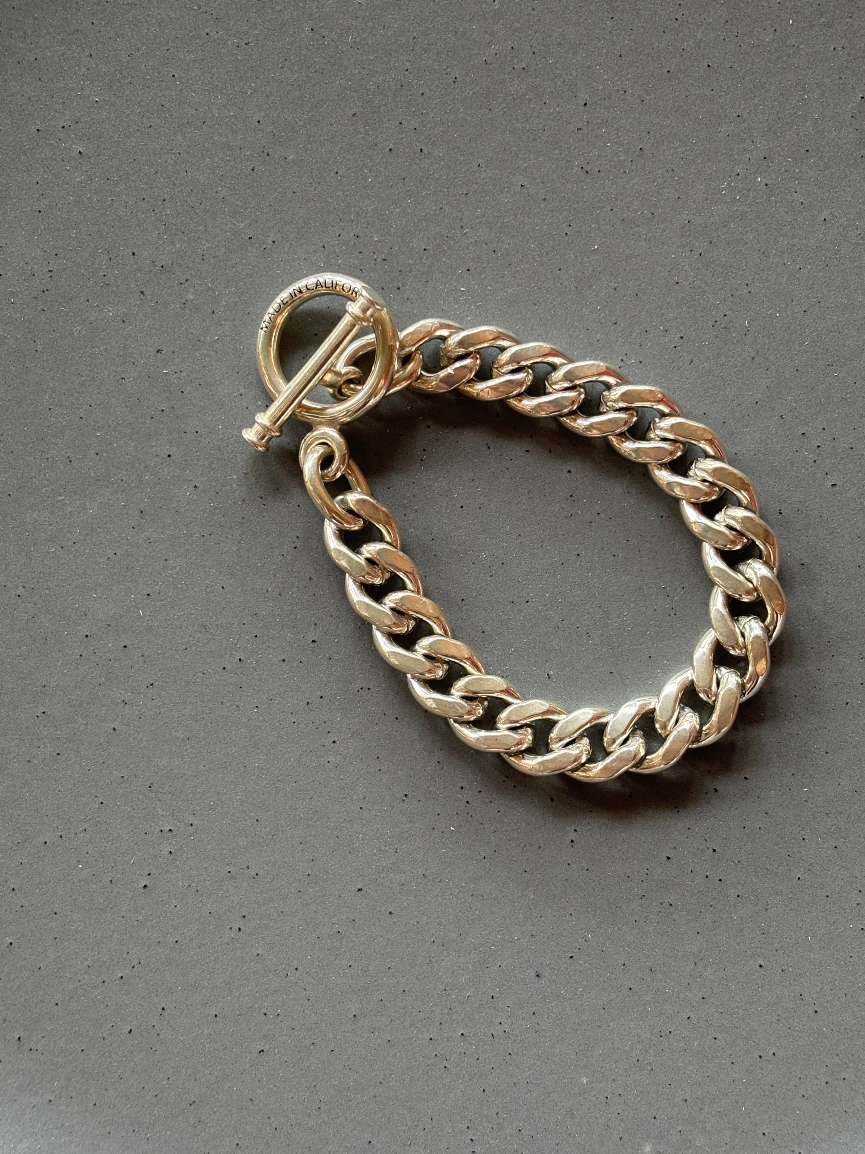 MADE IN CALIFORNIA【T-bar Cuban Bracelet (太さ:大)】 | LARGE LAB TOWN
