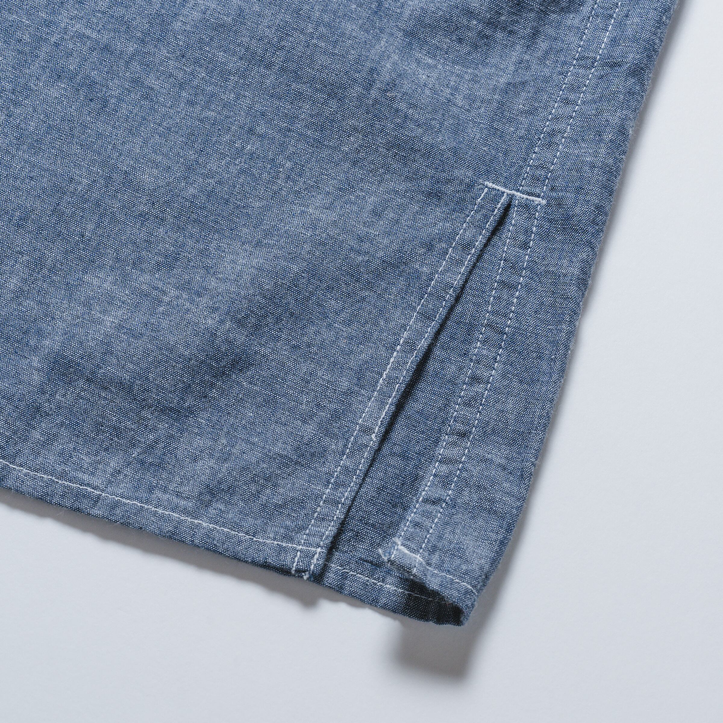 SOWBOW SHIRT -J FLAP POCKET WORK SHIRT CHAMBRAY INDIGO | SOWBOW