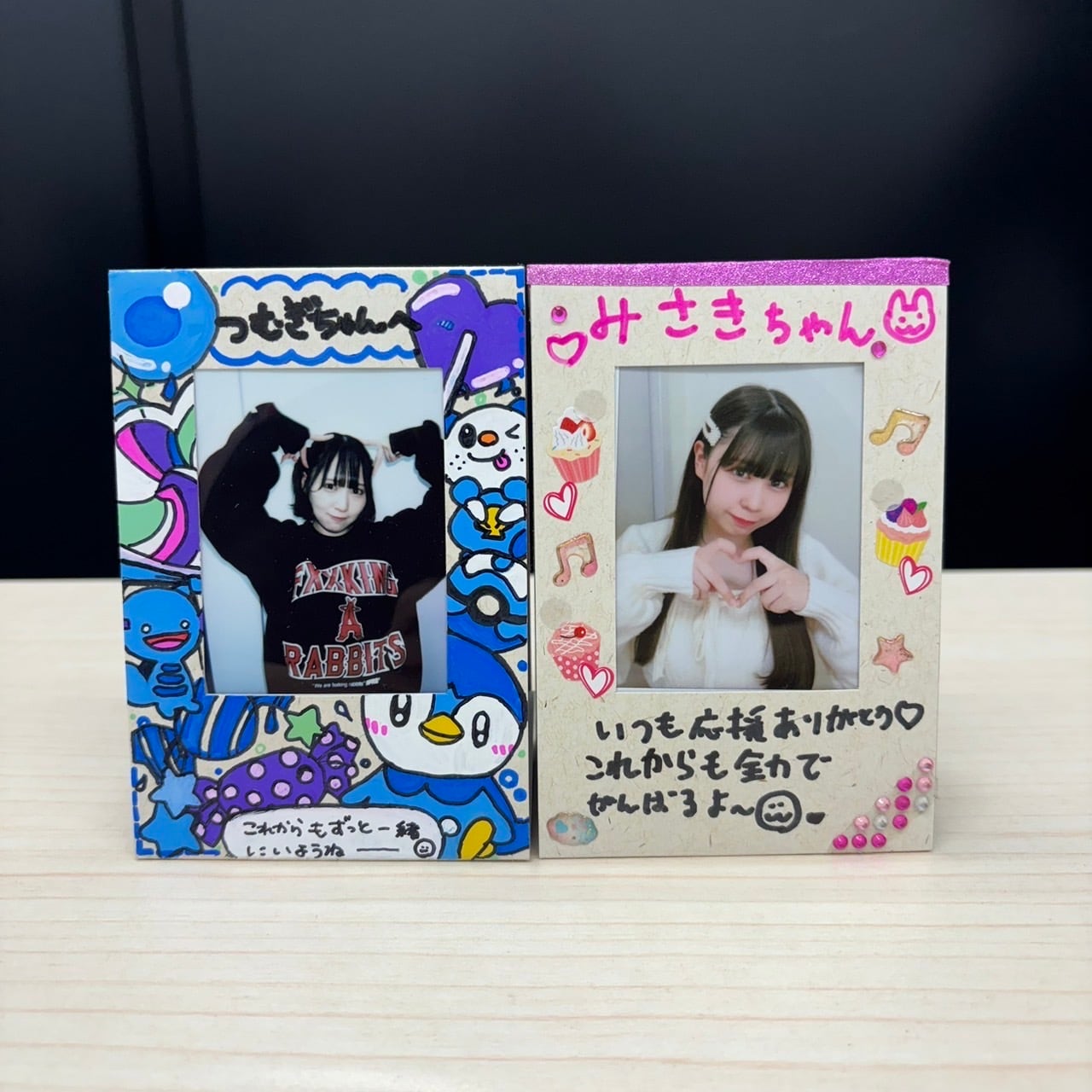 ホワイト】メッセージスタンド(チェキ付き) | Kiss Bee online shop
