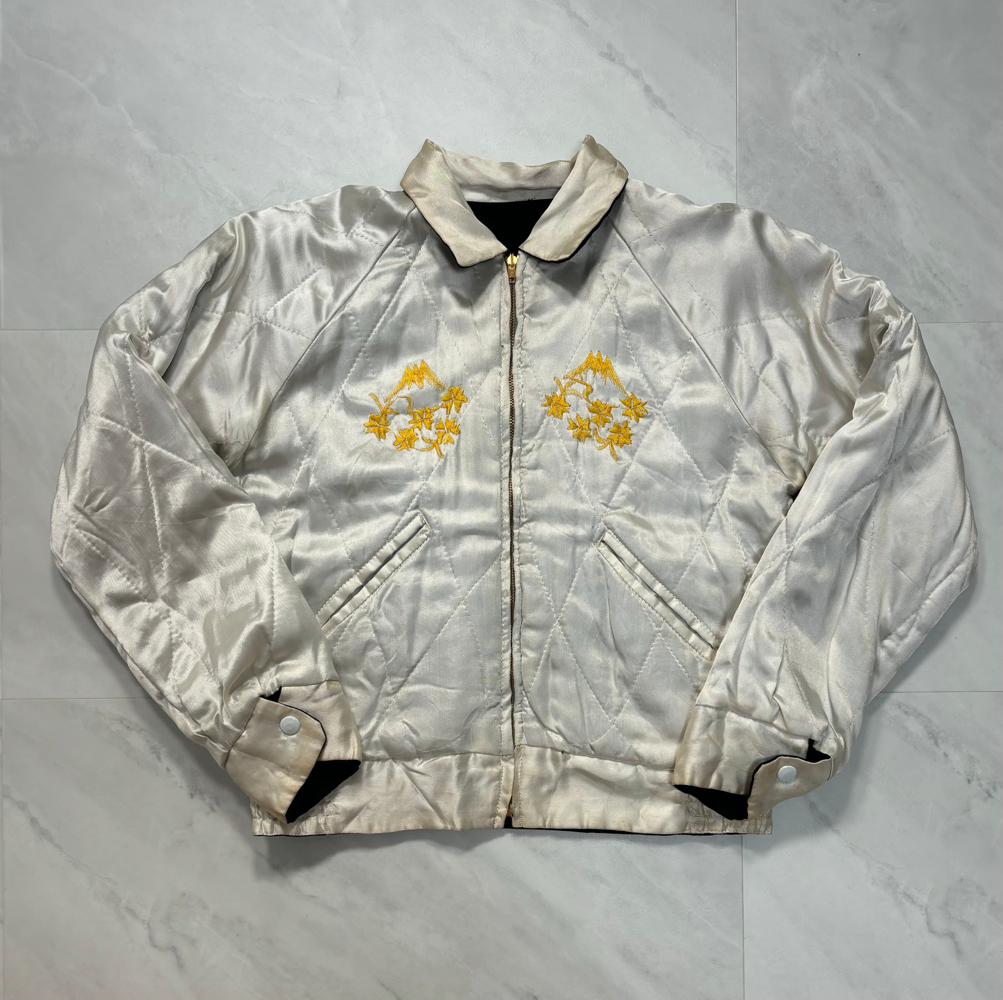 50s VINTAGE JAPAN Souvenir Jacket 別珍 スカジャン | Yipp