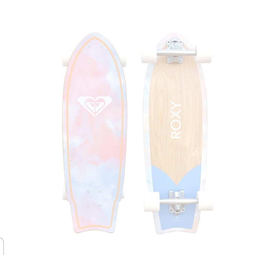 ROXY スケートボード BRIGHT CLOUD28 サーフスケート surf skate