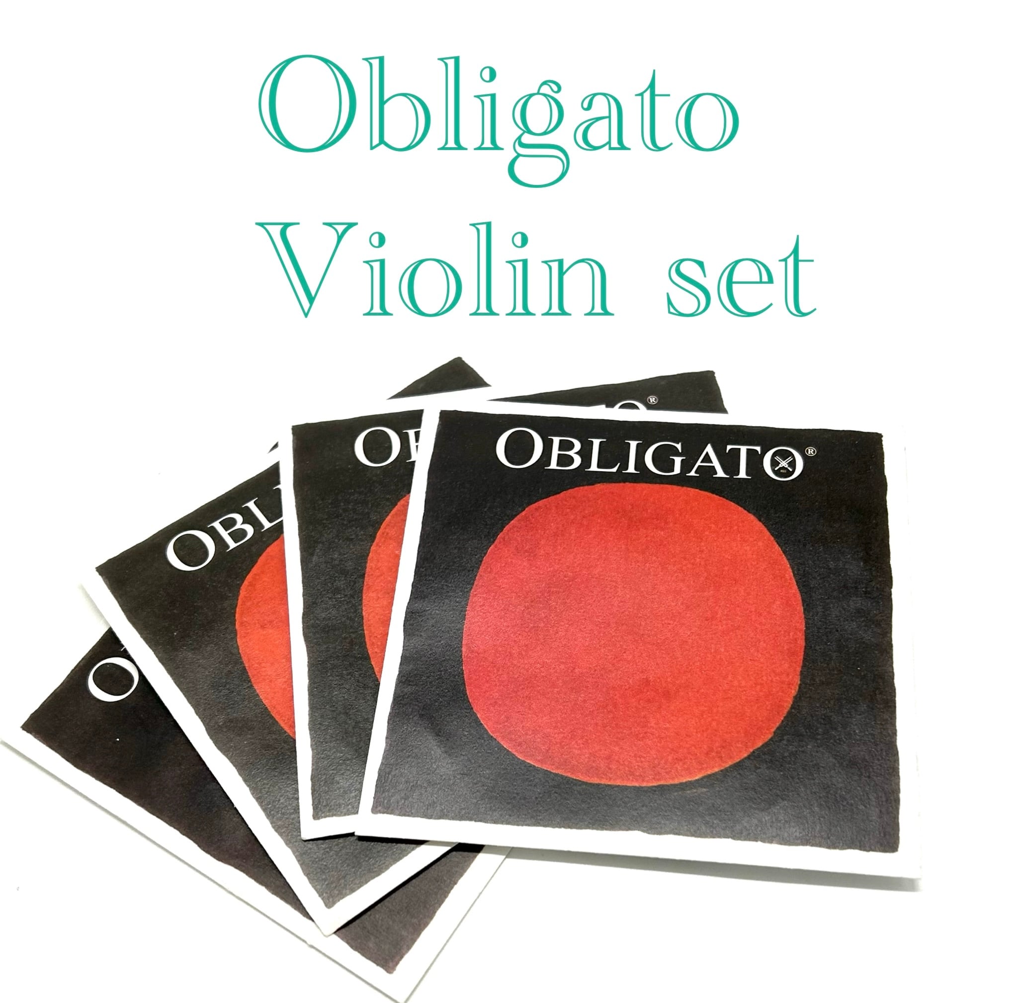 Obligato]ヴァイオリン弦 4/4 4本セット（オブリガート） | Maple-strings