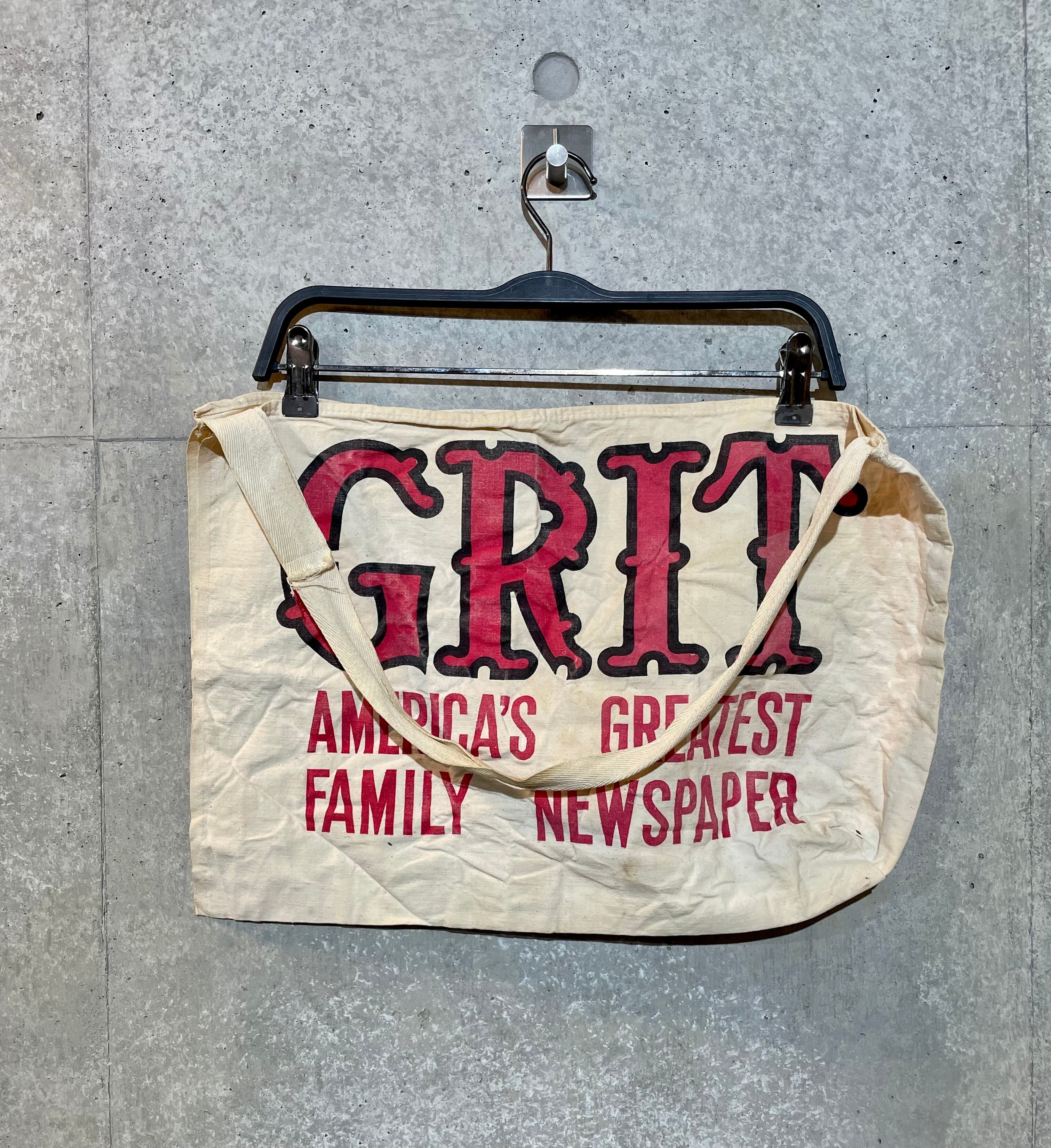 50s GRIT NEWSPAPER BAG | moonbirds vintage