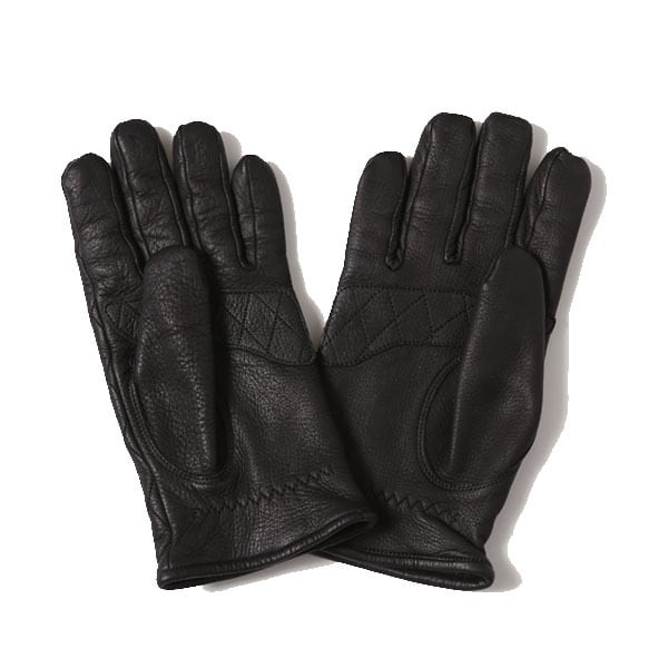 RUDE GALLERY BLACK REBEL OUTSIDERS LEATHER GLOVE | FUN☆K