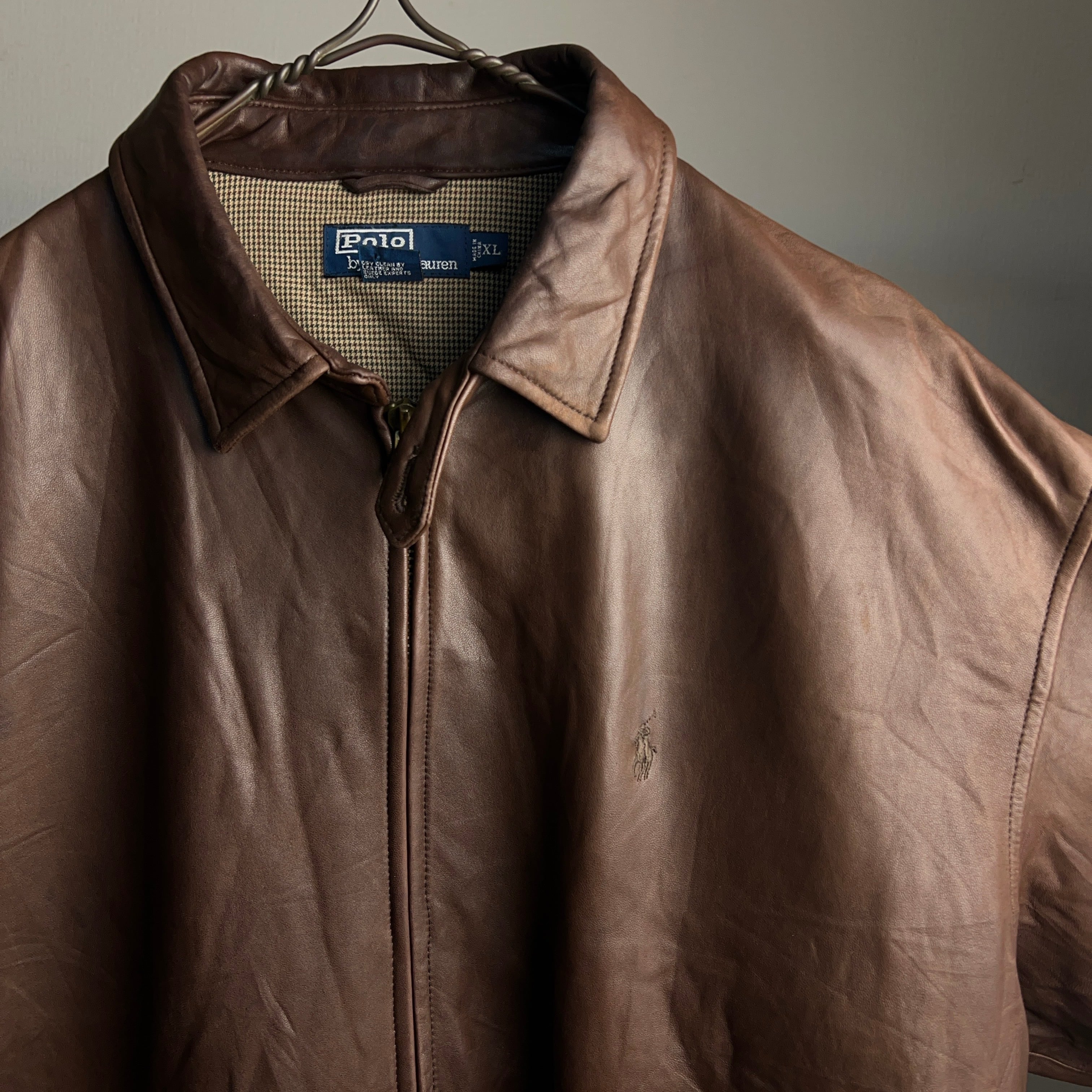 90's Polo by Ralph Lauren Leather Swing Top 90年代 ポロラルフ