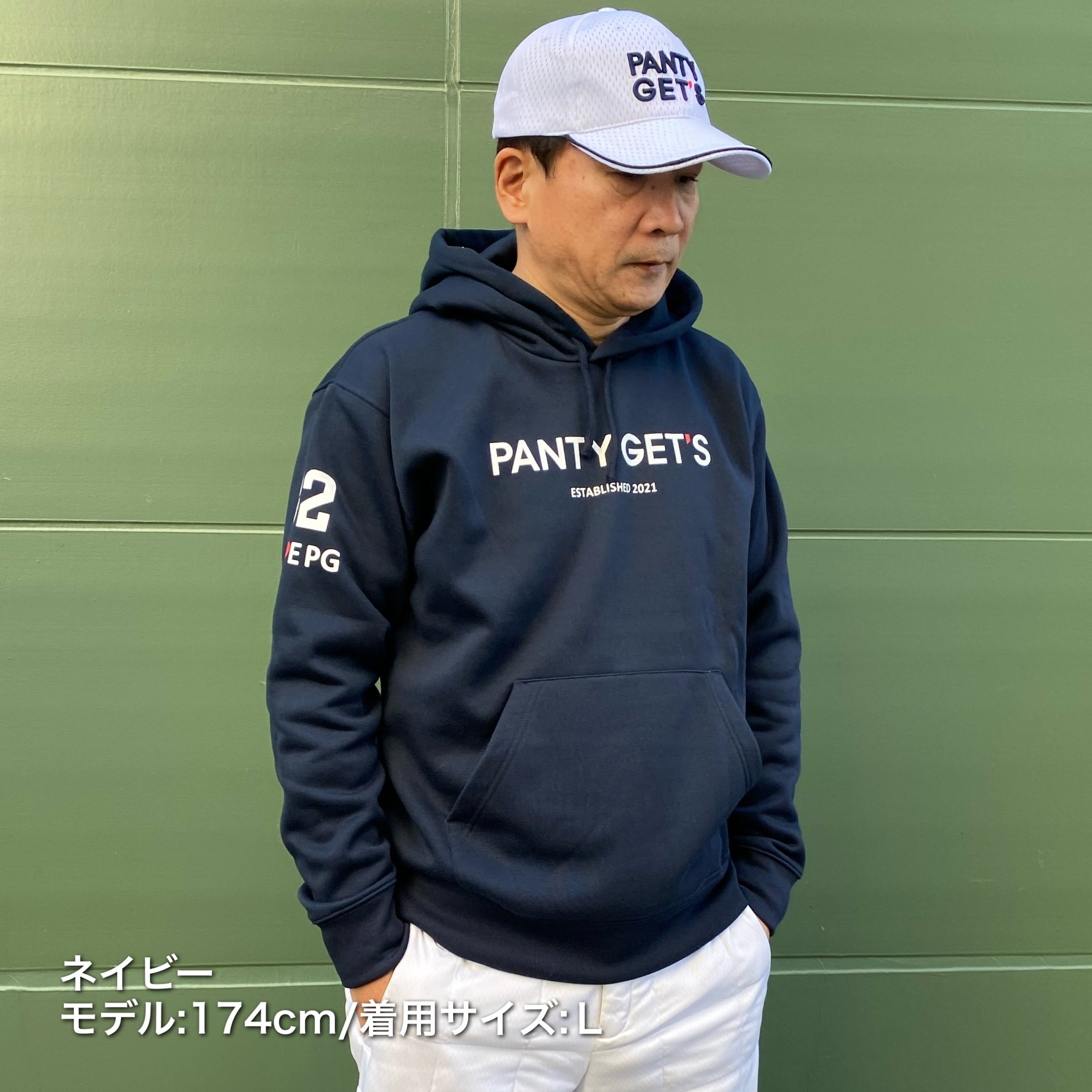 NEW 裏起毛 ゴルフ プルオーバーパーカー（受注生産ご予約商品