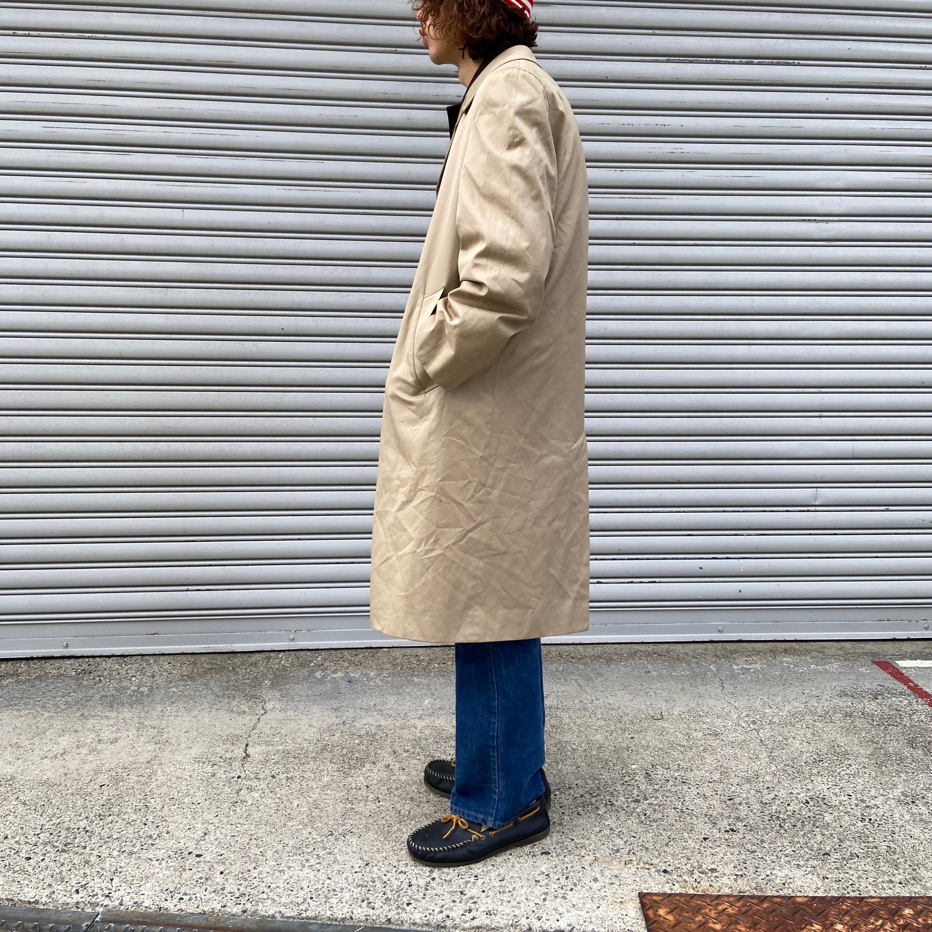 送料無料』Aquascutum アクアスキュータム ステンカラーコート カナダ