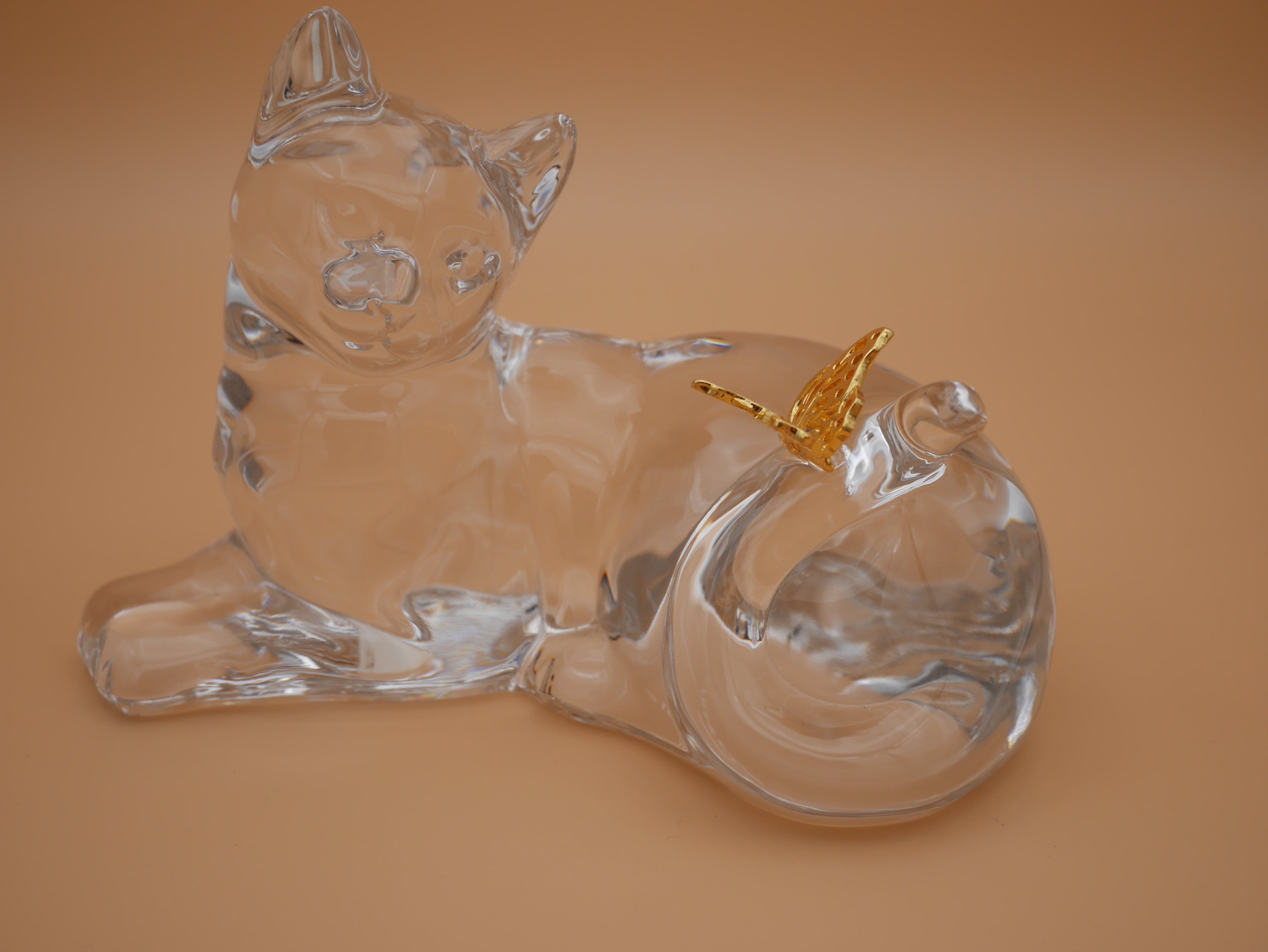 FENTON CAT フェントン ねこ ミルクガラス | lacoiffe （コワフ）