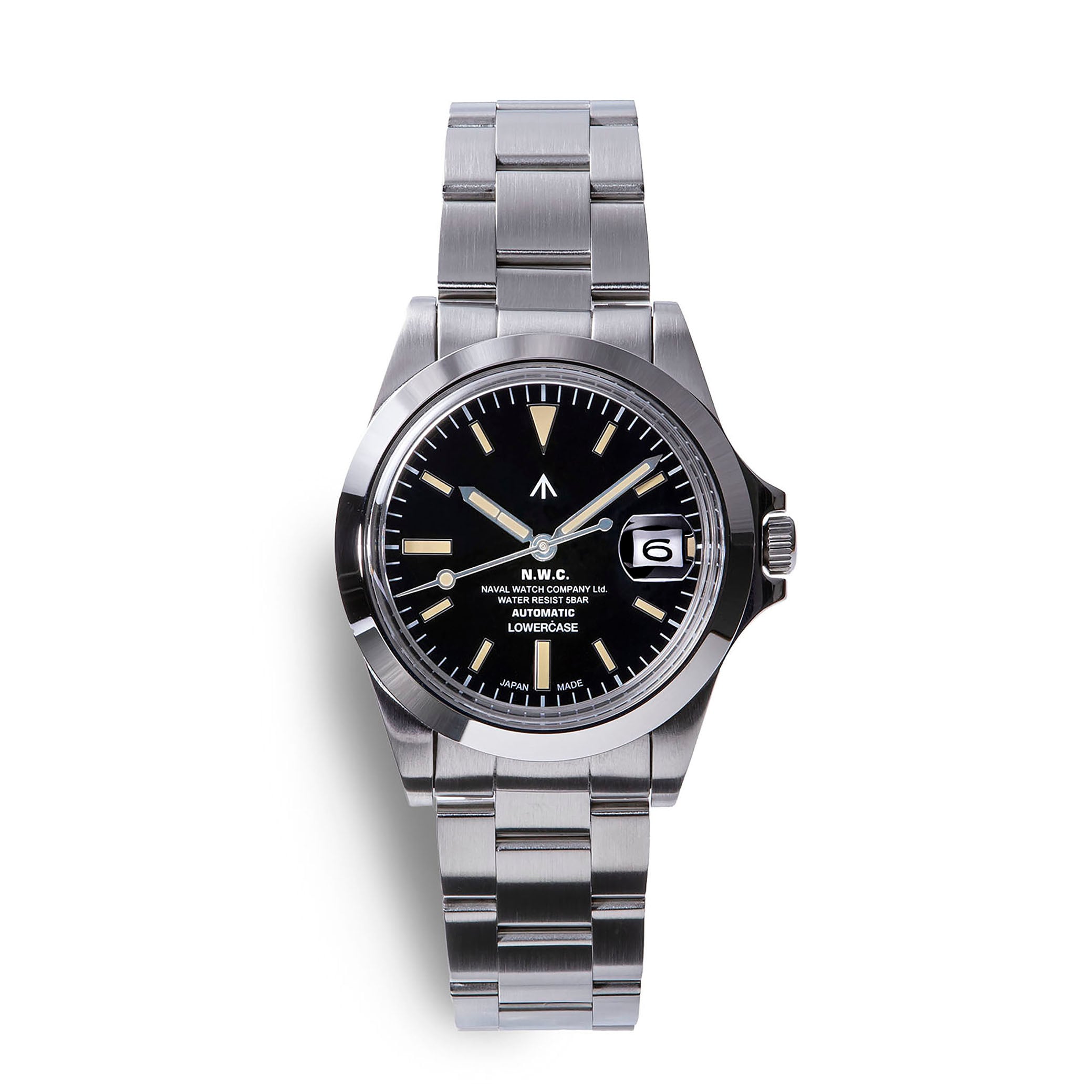 Naval Watch Produced By LOWERCASE FRXA001 Mechanical S/S 3 links