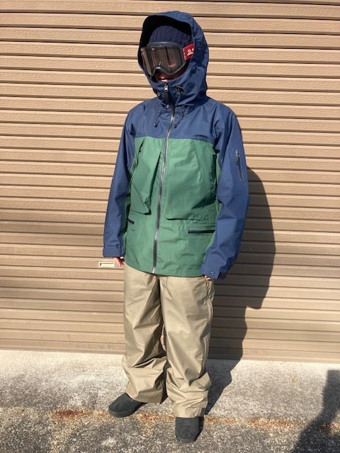 Green Clothing OGA Jacket Dull Green/Navy Mサイズ | hotstyle TOYOOKA
