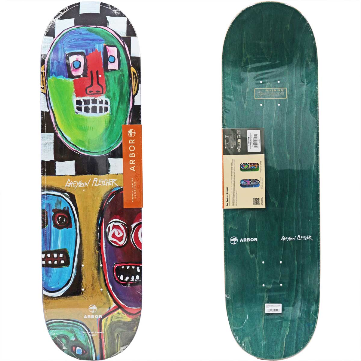 アーバー 8.875インチ スケボー デッキ Arbor Skateboards Pro Greyson