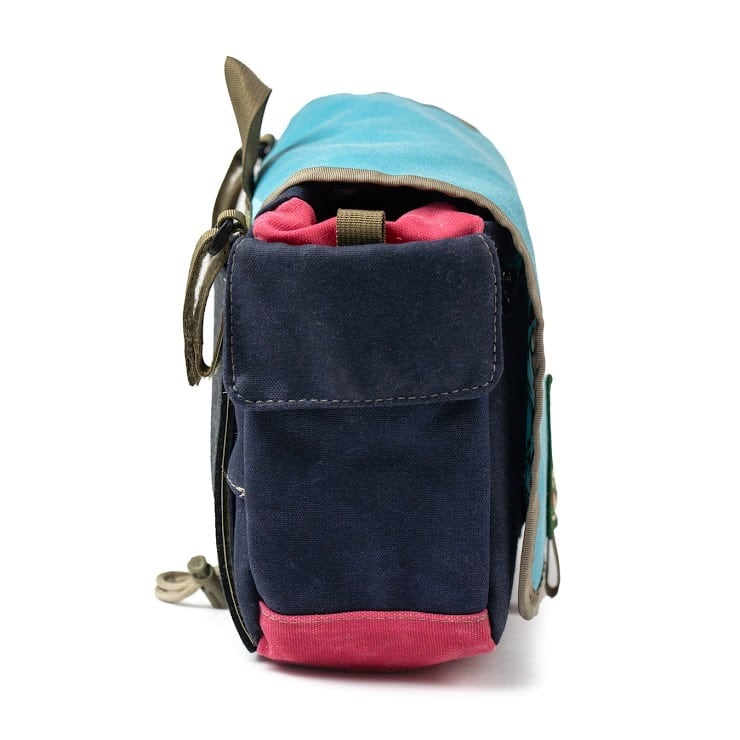 RON'S BIKES ULTRA ROMANCE】FABIO'S FANNY (WAXED CANVAS/TURQUOISE