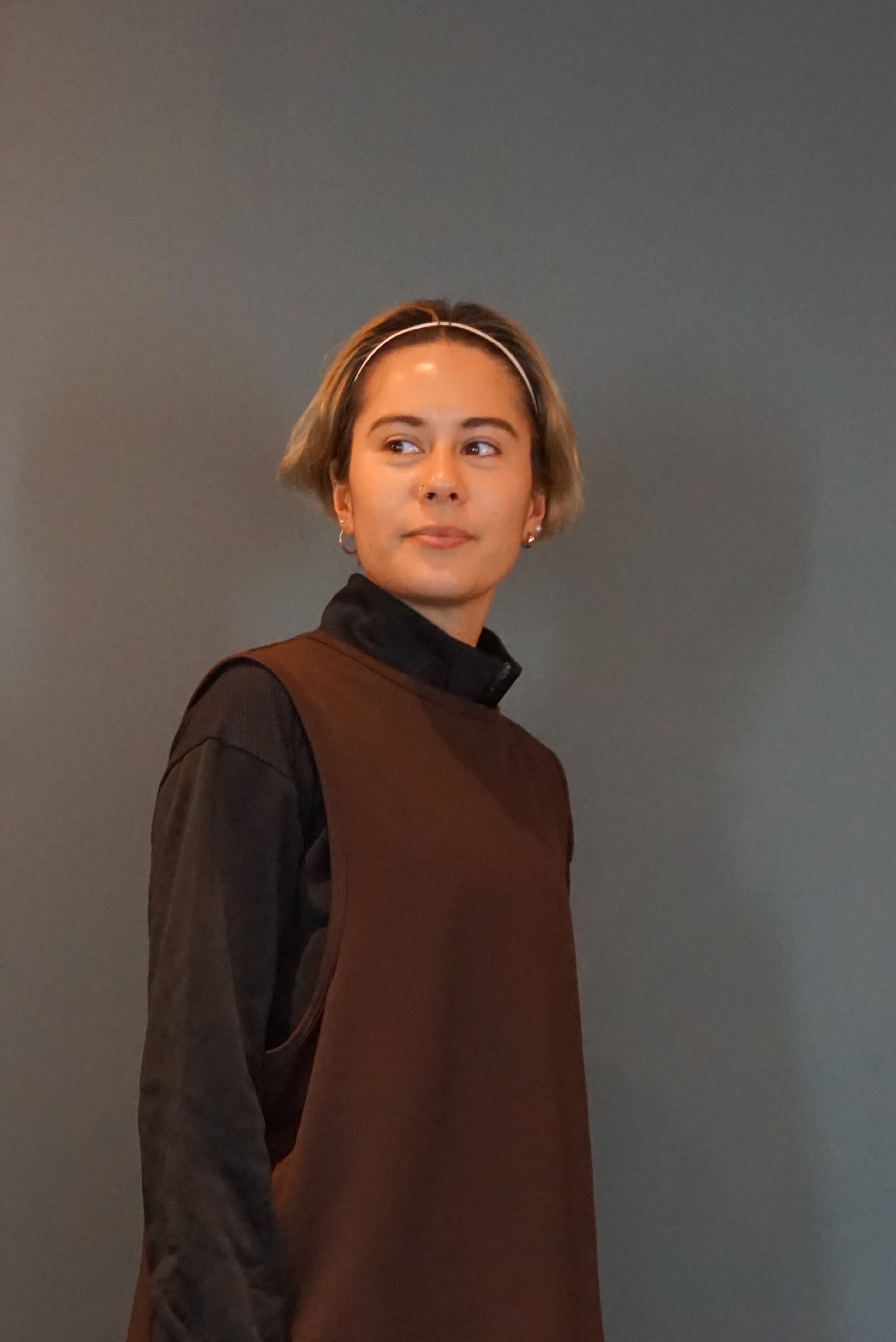 Sato Running Bib : Color Brown | TANNUKI Running Wear Shop