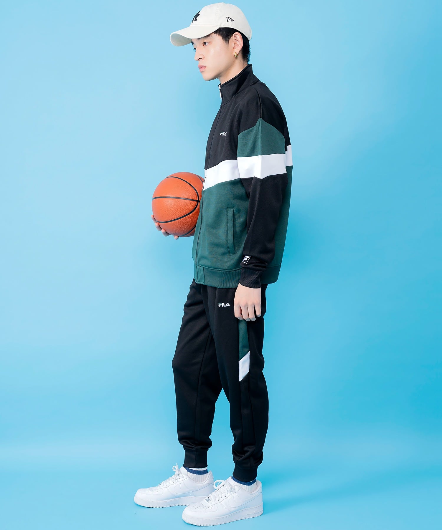 FILA グレー セットアップ M3点セット FILA グレー セットアップ M3点