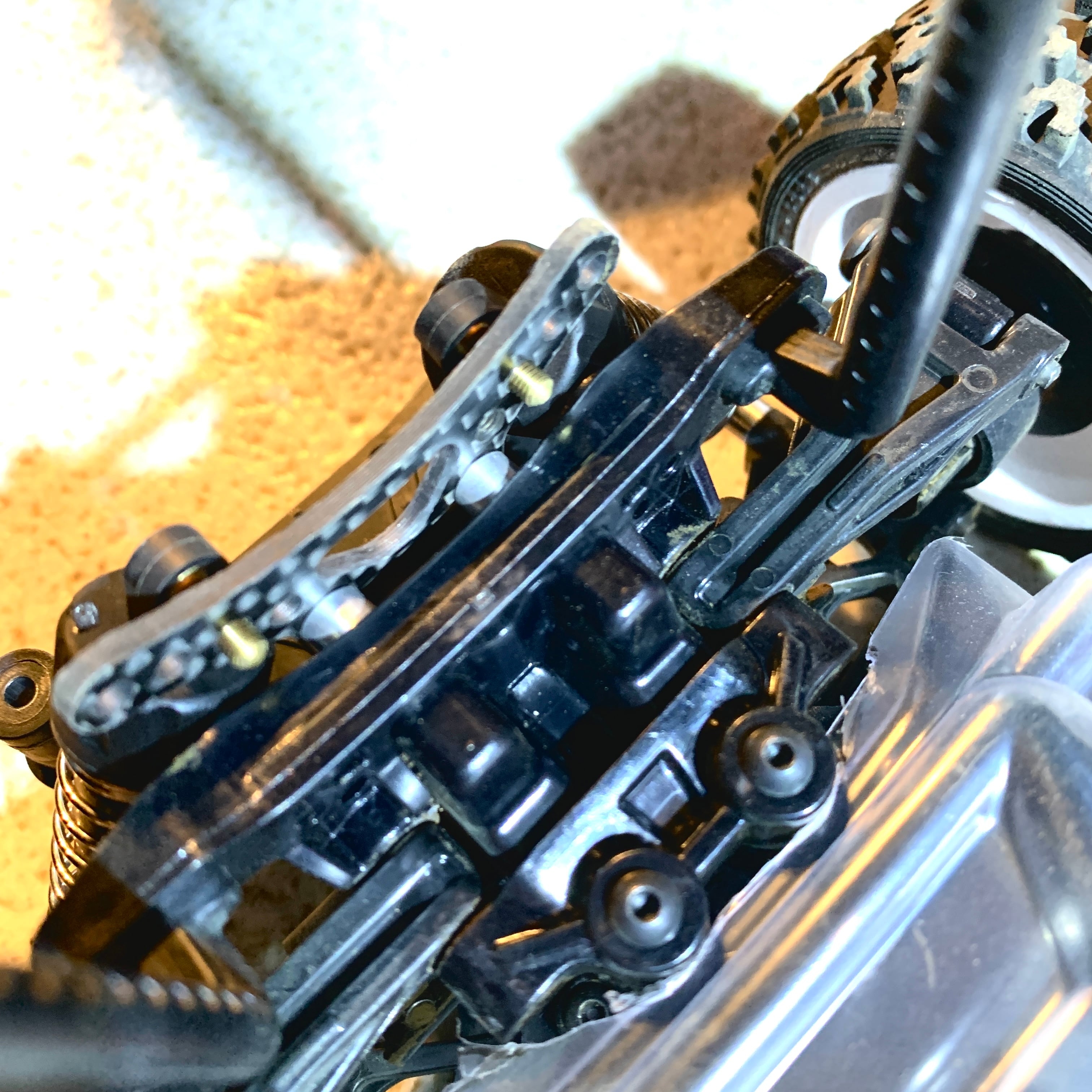 TT02ラリー用ロングストローク化ダンパーステーType2(素材:2mm厚