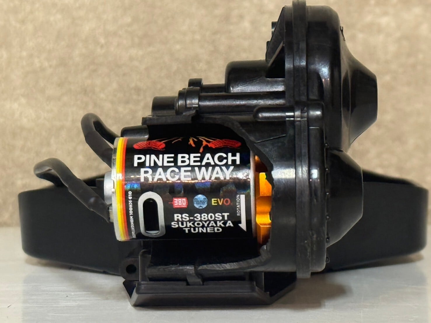 RS-380EVO すこやかチューンモーター EVO 10枚ピニオン付 | PINE BEACH