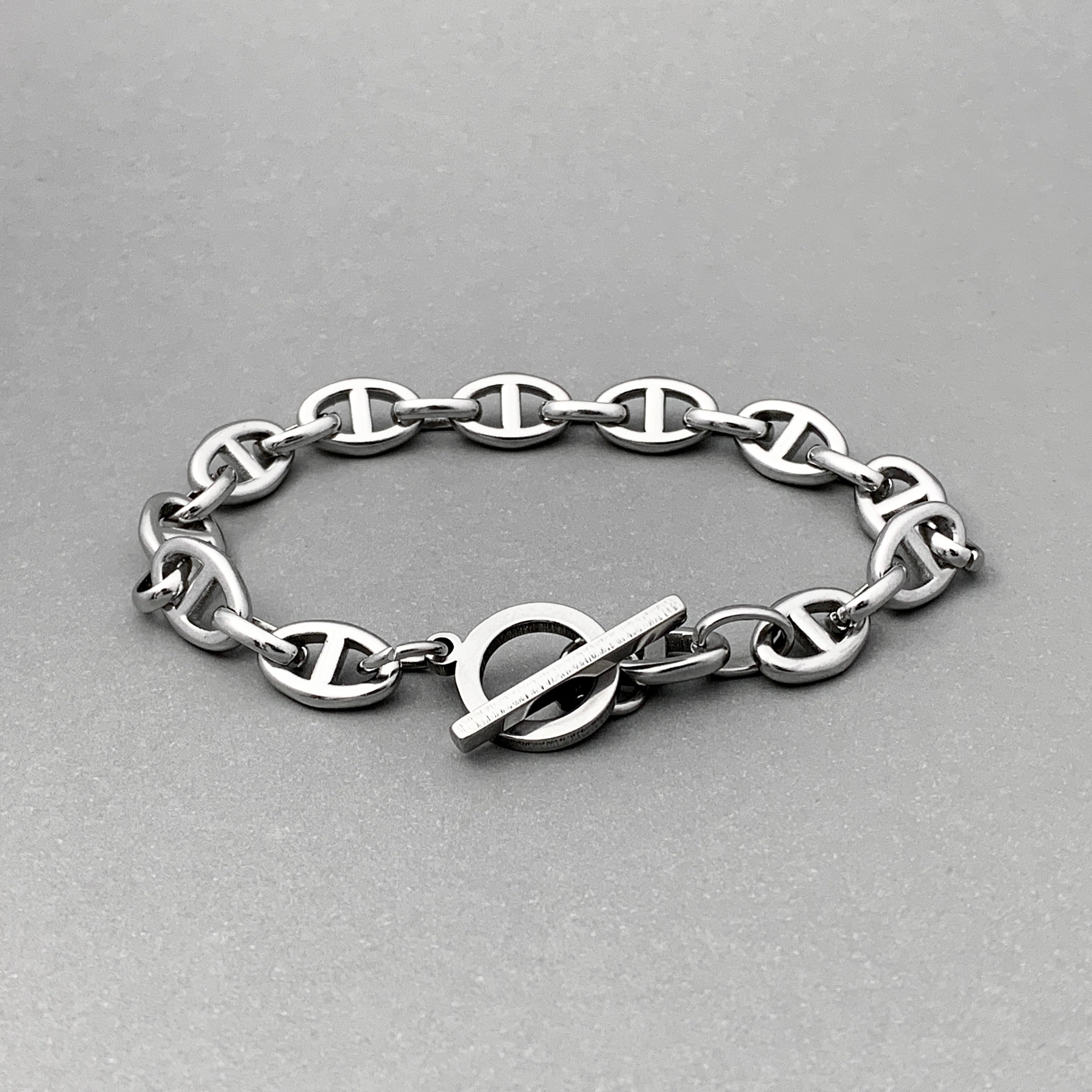Anchor Chain Bracelet #270 Silver | NOEL