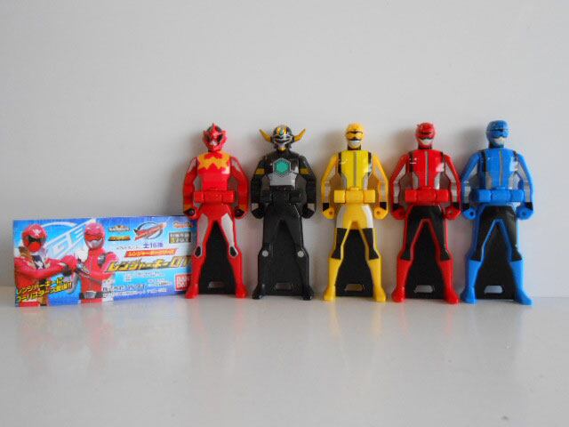 ♯Hew25MZ海賊戦隊ゴーカイジャーライトマスコット全5種 | フィギュア