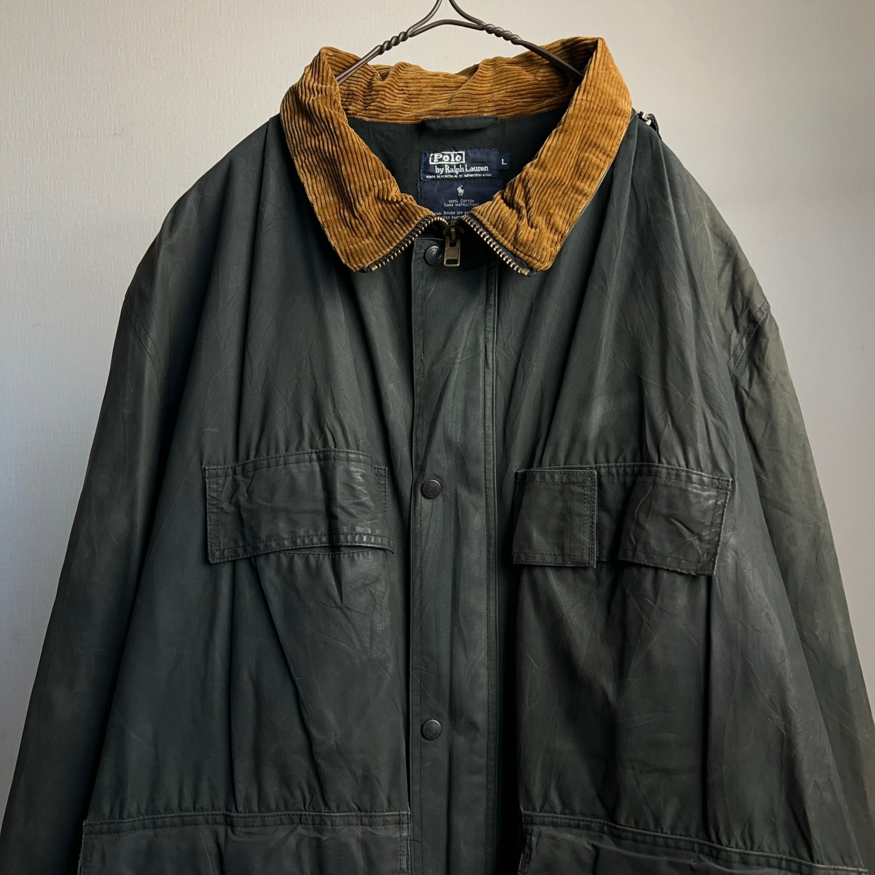 90's Polo by Ralph Lauren Oiled Hunting Jacket 90年代 ポロラルフ
