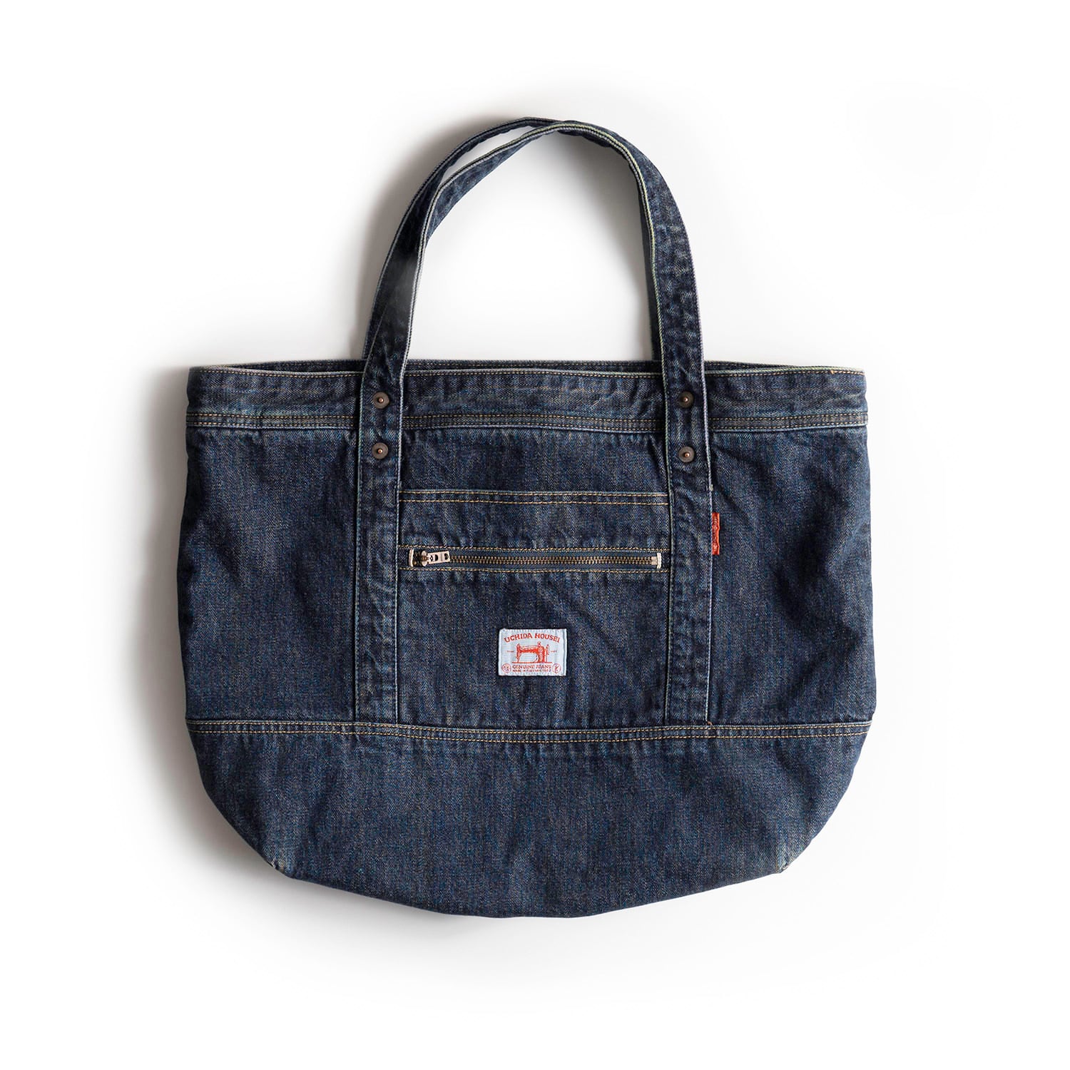 RAINBOW SELVEDGE DENIM CARRY-ON TOTE BAG USED【セルヴィッジ デニム
