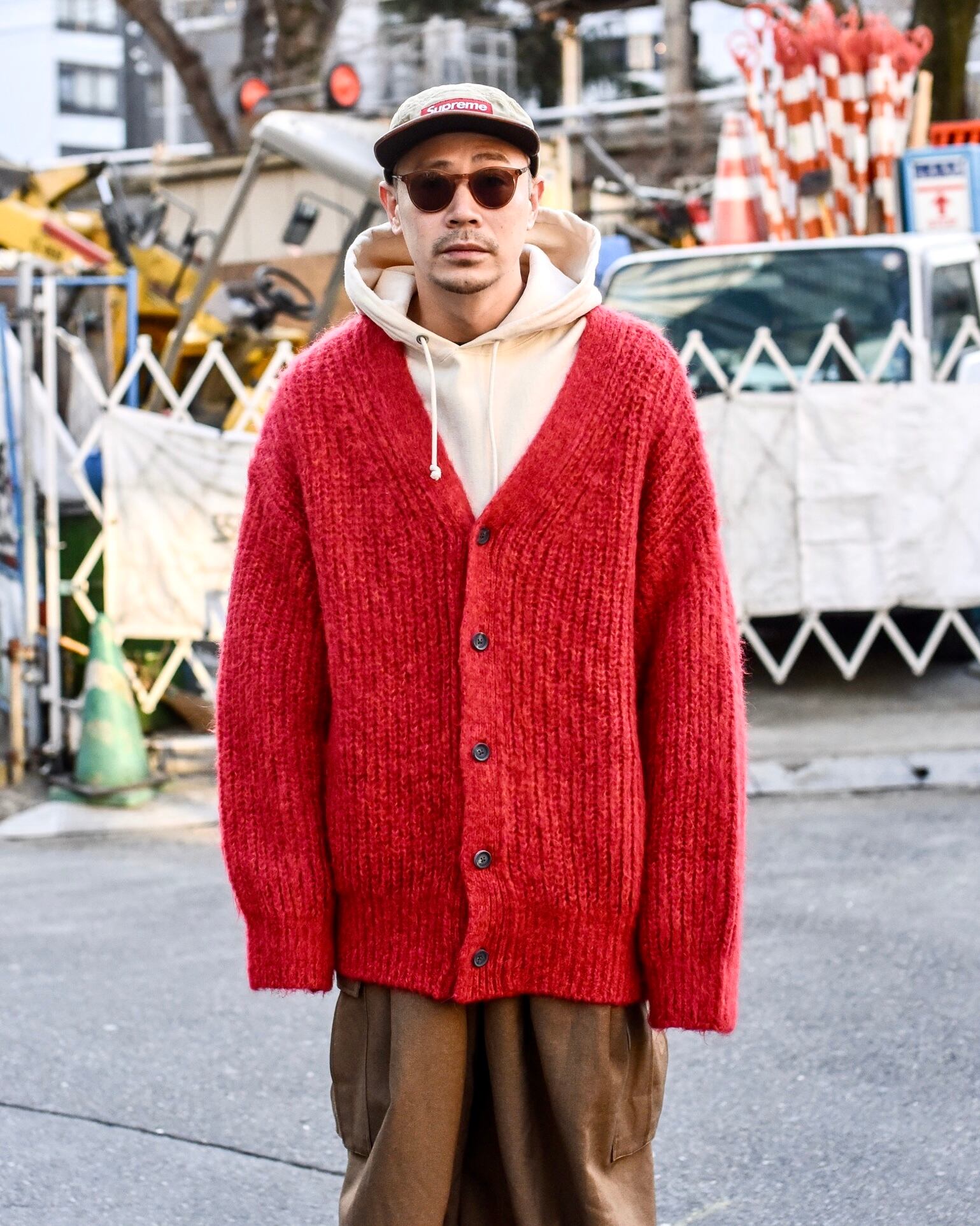 MAISON SPECIAL - Mohair Knit Over Cardigan (size-02) ¥18000+tax