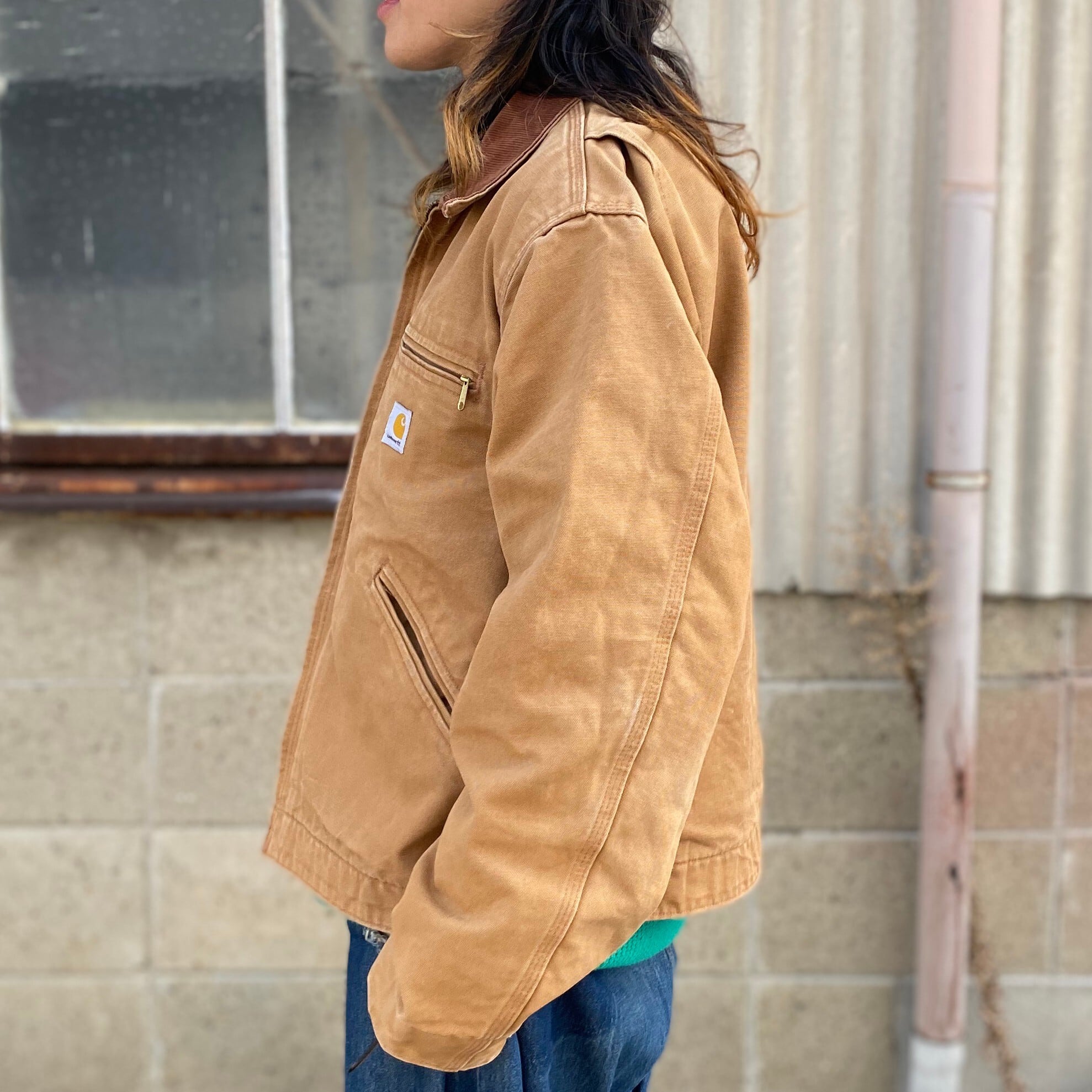 USA製 Carhartt カーハート デトロイトジャケット メンズXL相当 古着