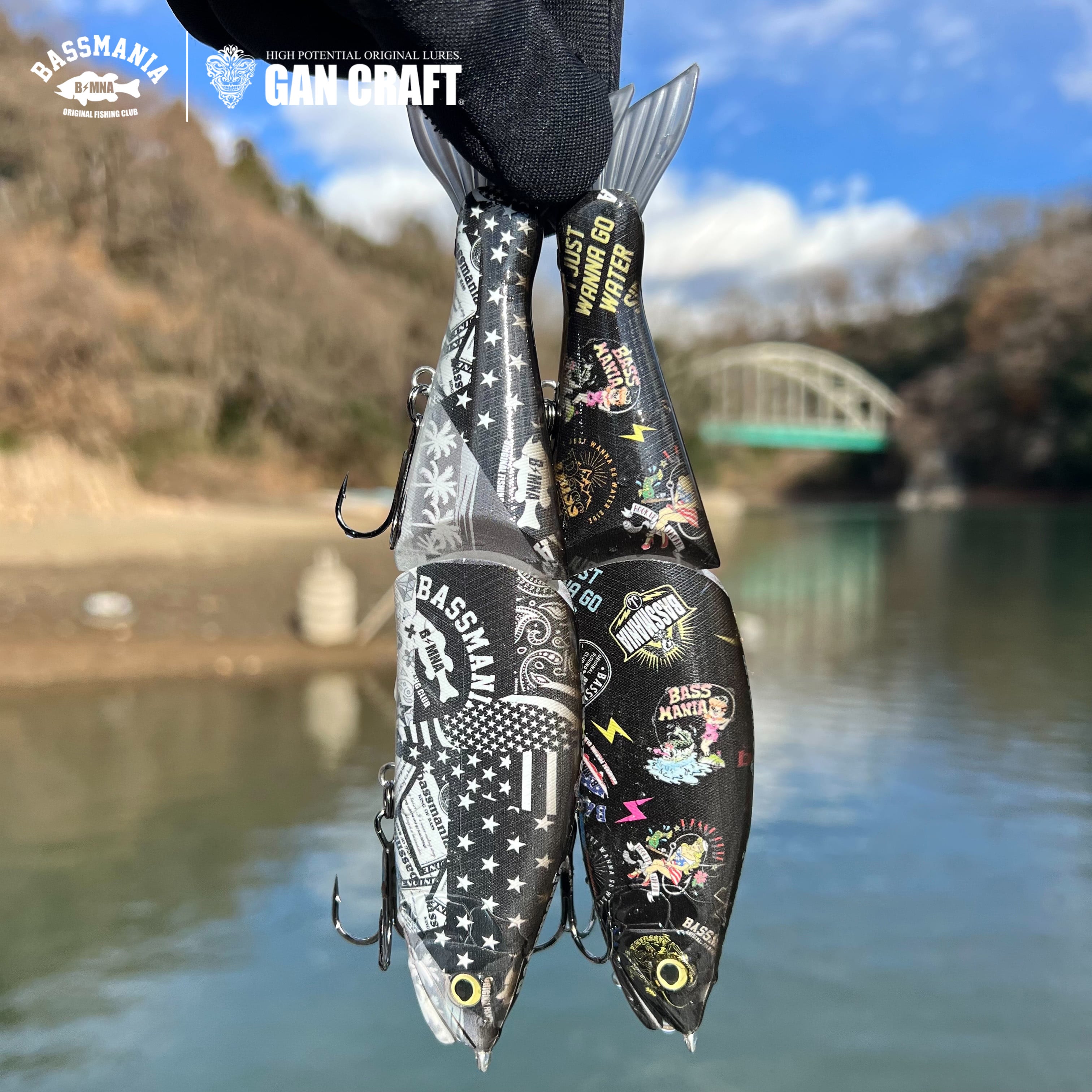 GANCRAFT×BASSMANIA】JOINTED CLAW 178 Type-F ［限定生産