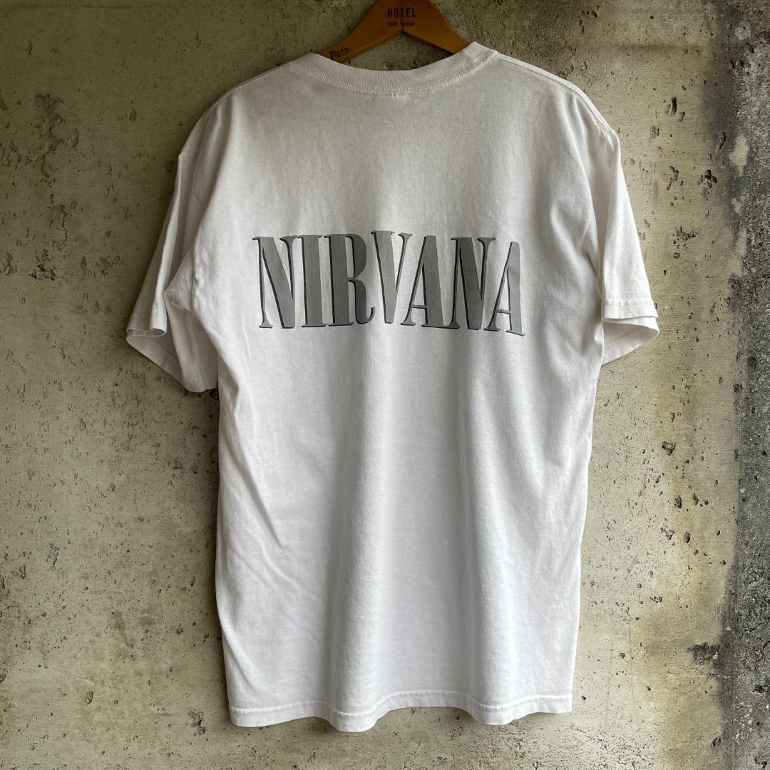 GF248B Tシャツ 90s ビンテージ NIRVANA ニルヴァーナ フォト