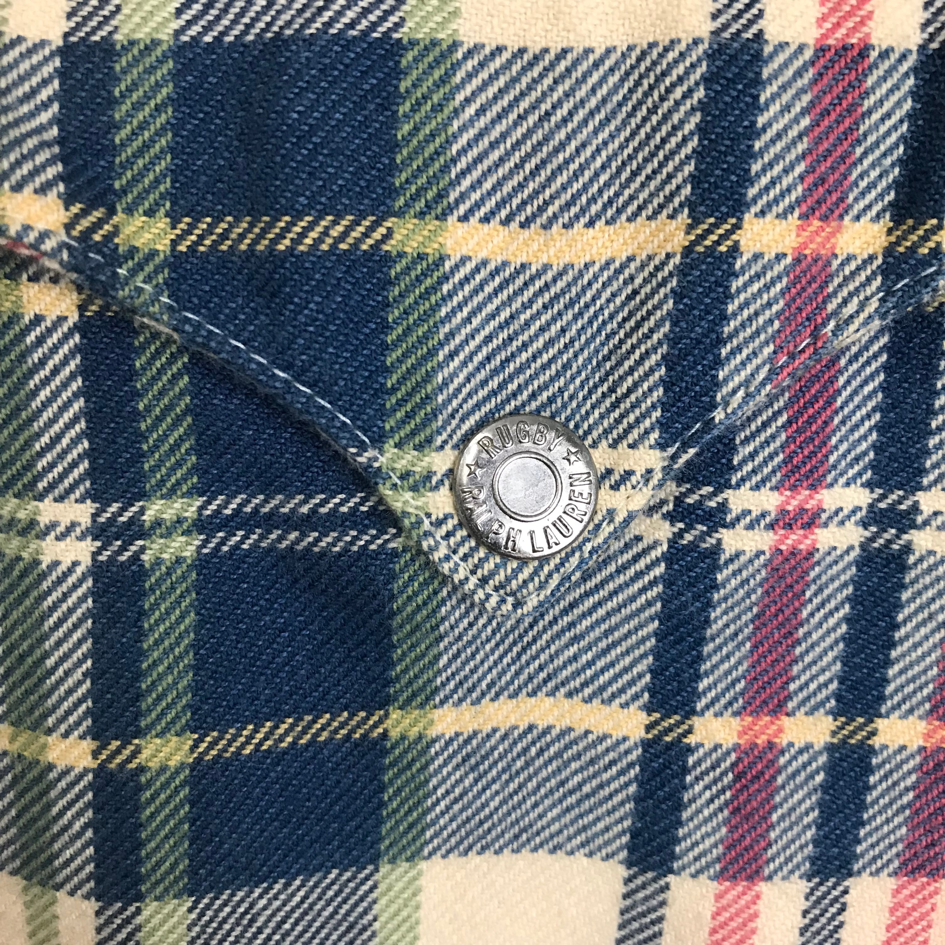 ☆廃盤 RALPH LAUREN RUGBY ラルフローレン ラグビー チェック柄