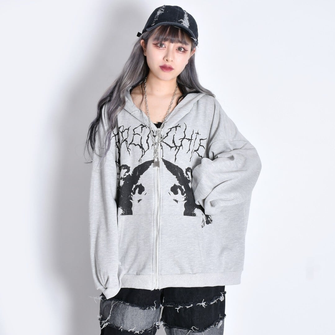 2/4 完売→再入荷！】ANGEL ZIPパーカー | VOLCAN&APHRODITE
