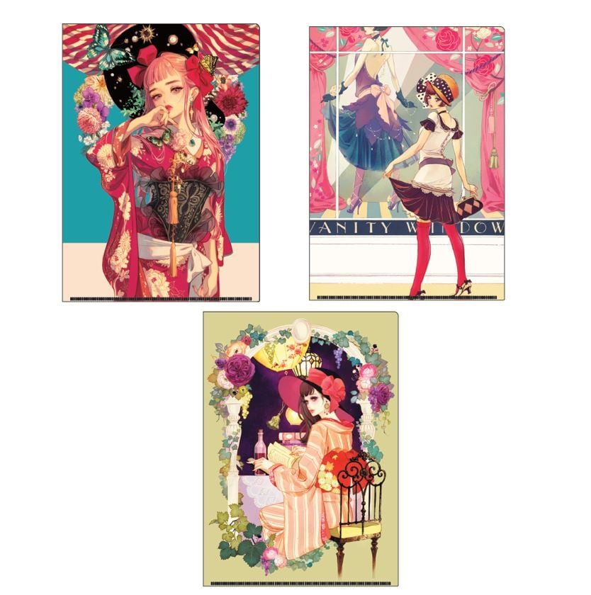 マツオヒロミ展 A4クリアファイル（3枚セット） | まいにち書房