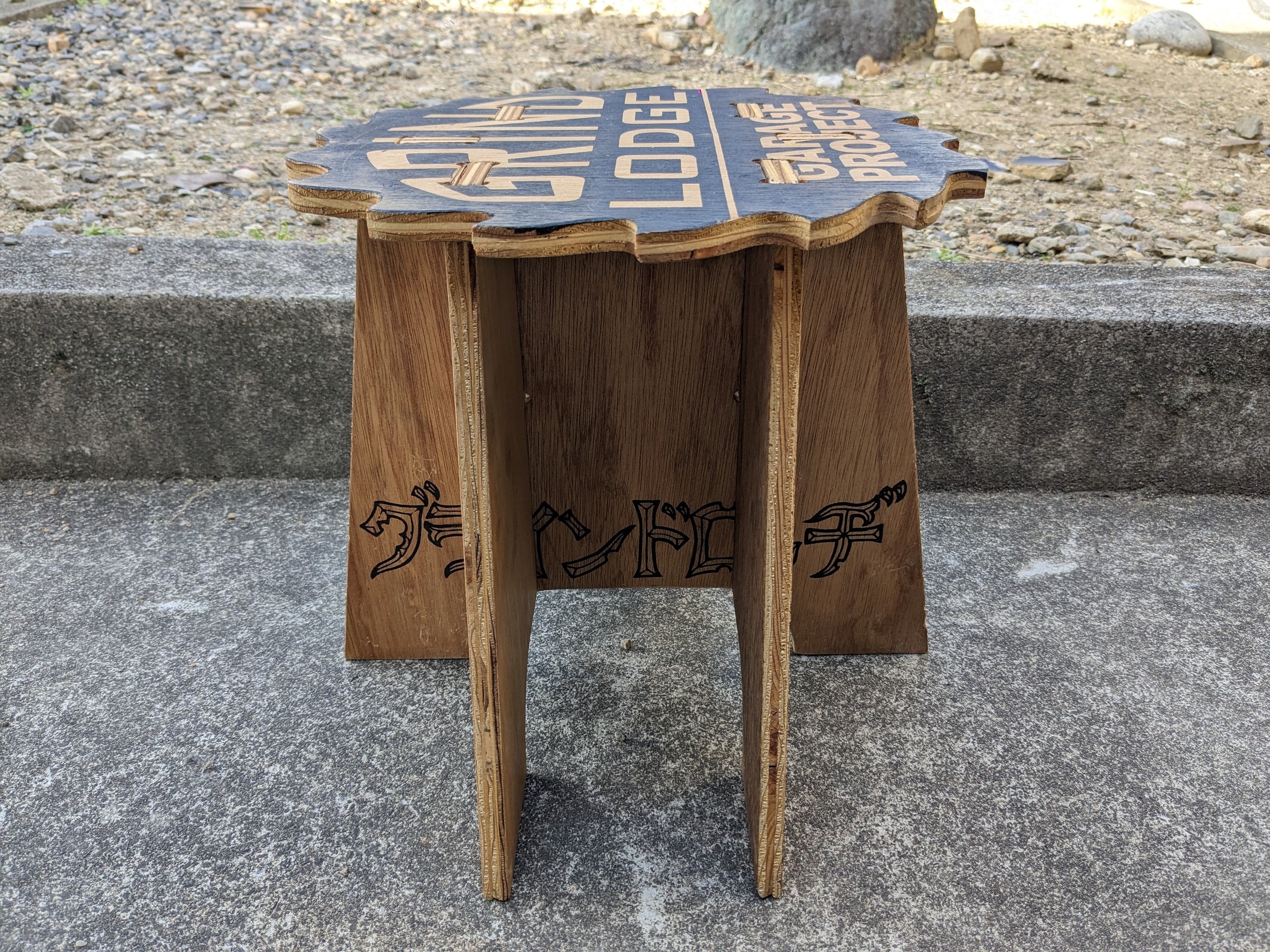GRINDLODGE（グラインドロッヂ）スツール | Outdoor Reuse